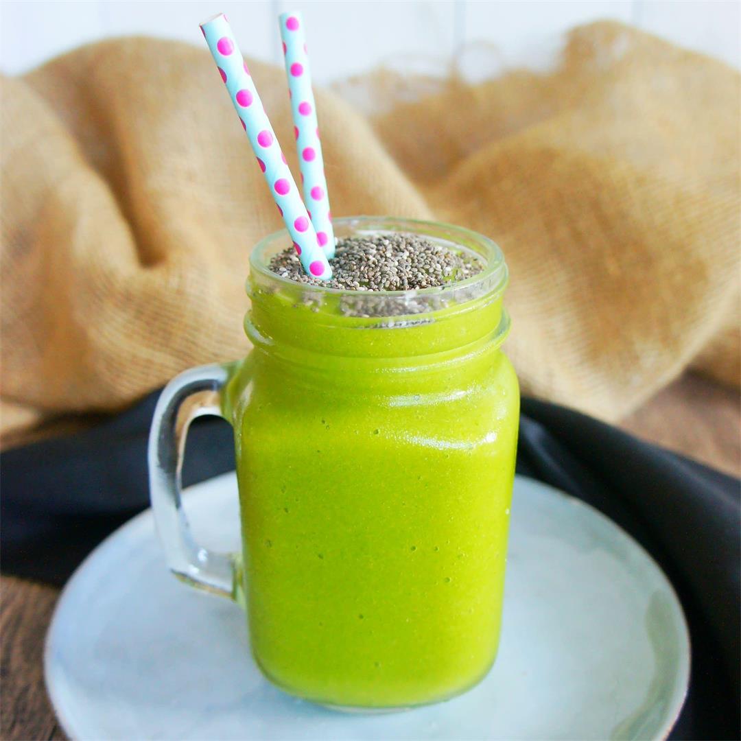 Green Smoothie (using only 3 ingredients)