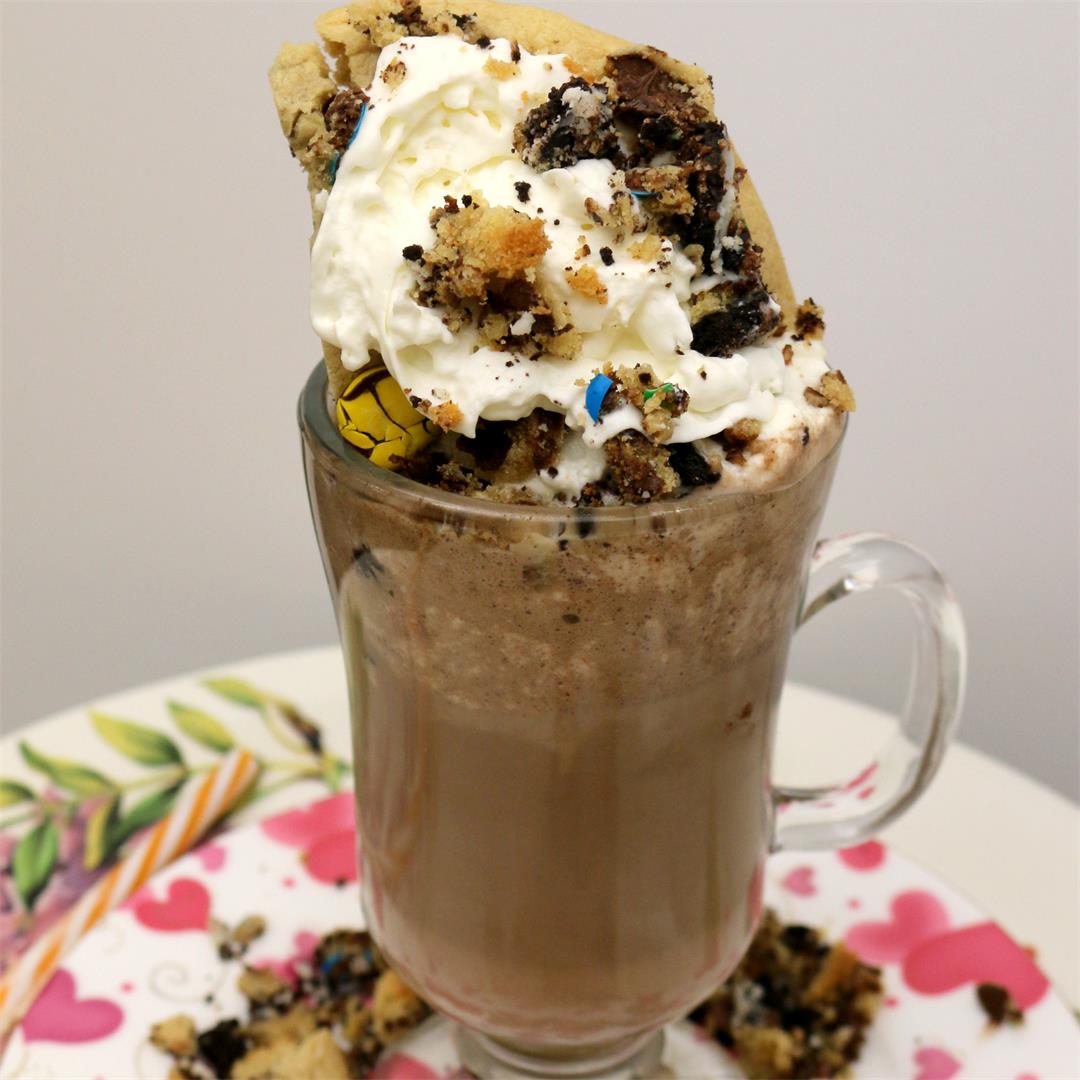 Chocolate Chip White Coffee Drink