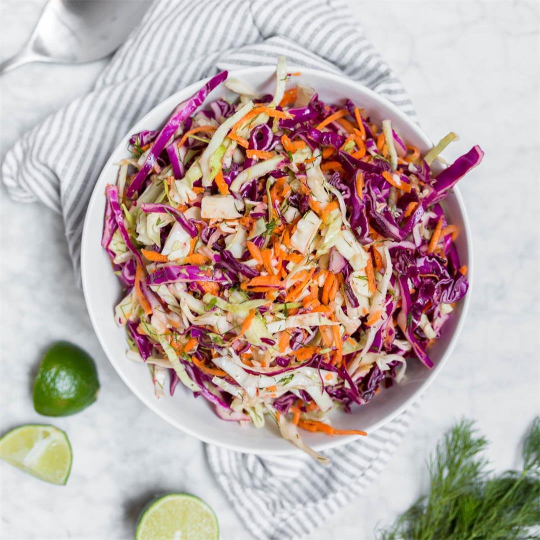 Cabbage Dill Coleslaw