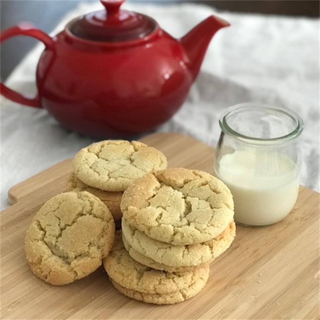 This simple recipe makes delicious soft and chewy sugar cookies