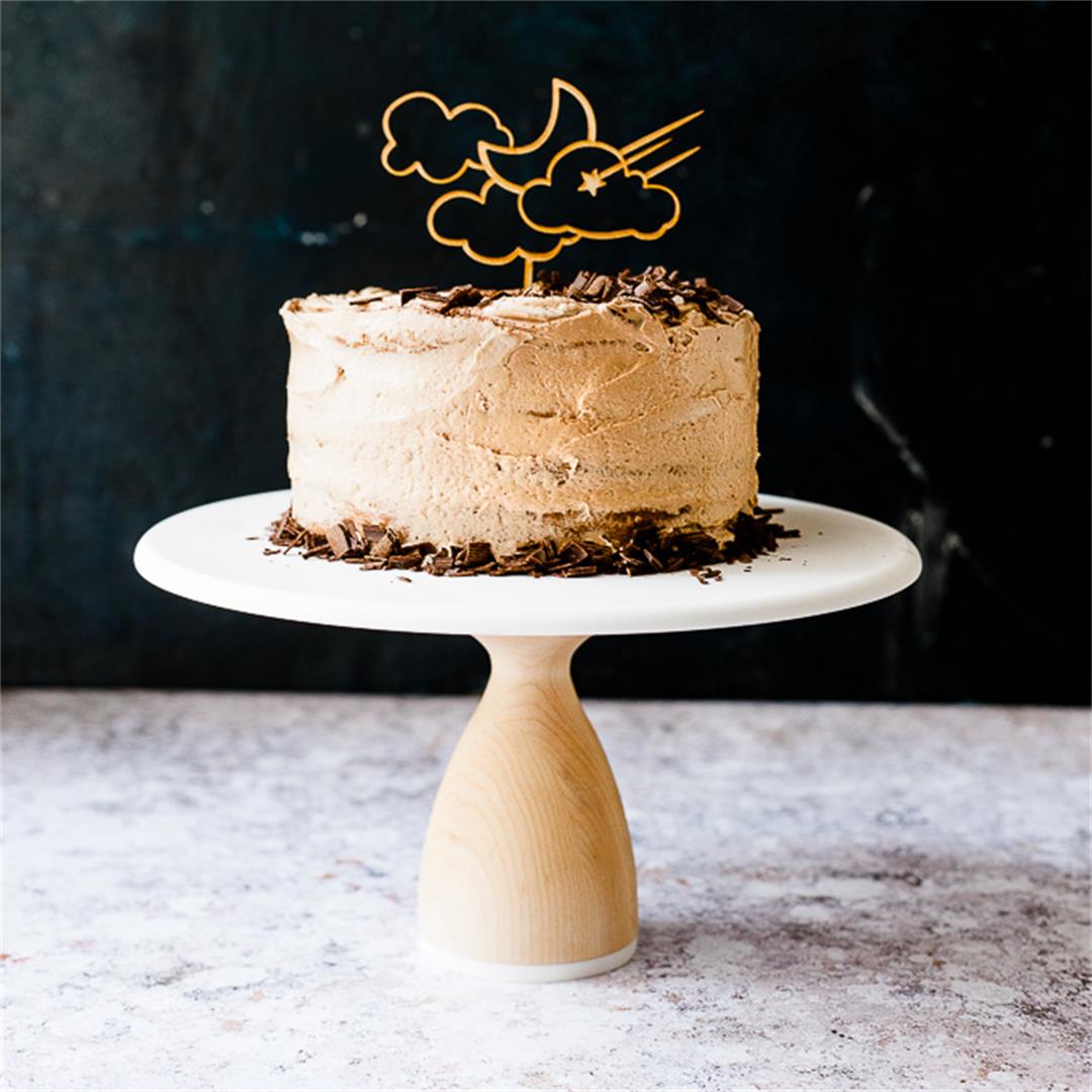 Tiramisu Birthday Cake