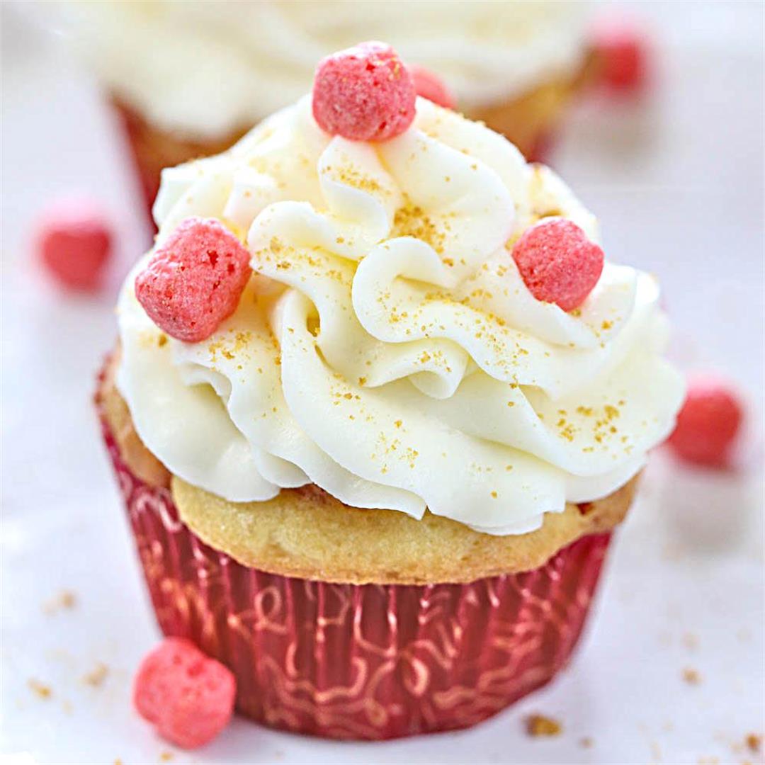 Strawberry Blonde Cupcakes