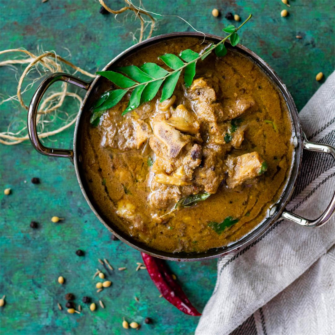 Mutton curry or goat gravy