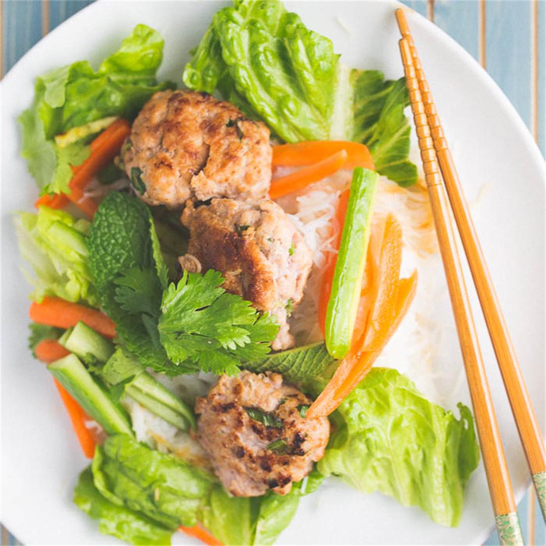 Vietnamese Pork Noodle Salad
