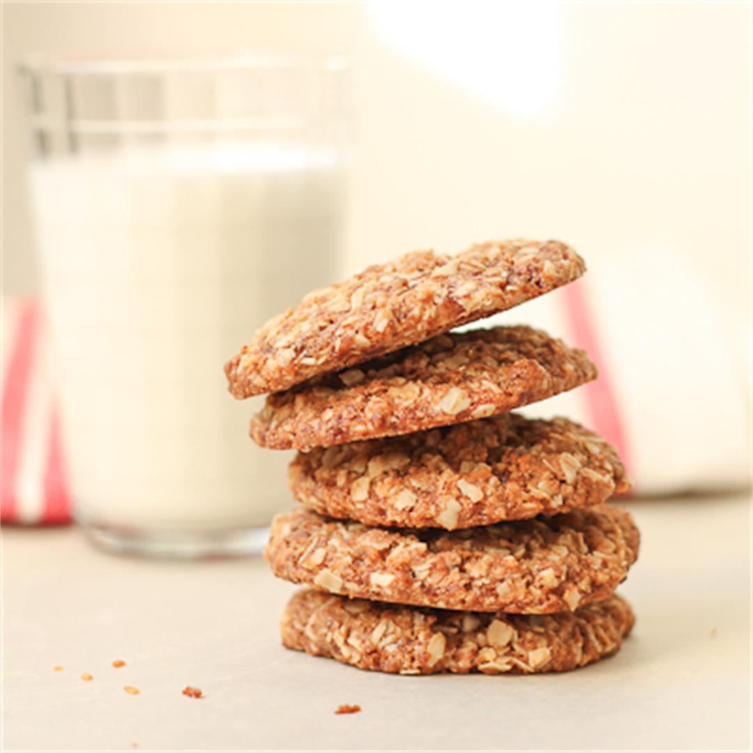 Chewy Anzac Biscuits