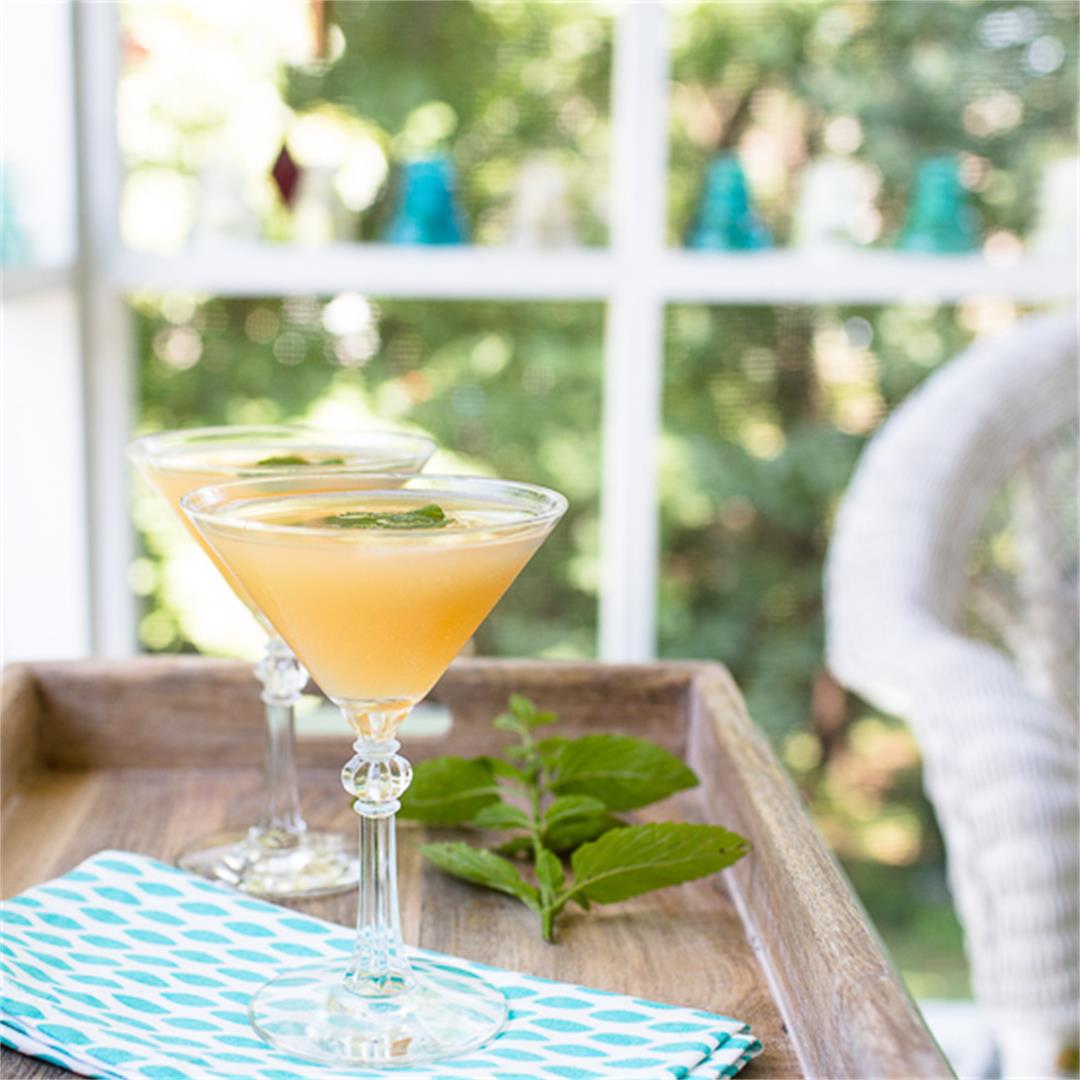 Apple Elderflower Martini