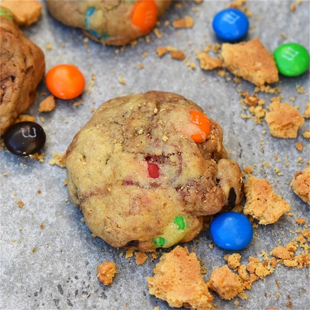 M&M Crunch Cookies