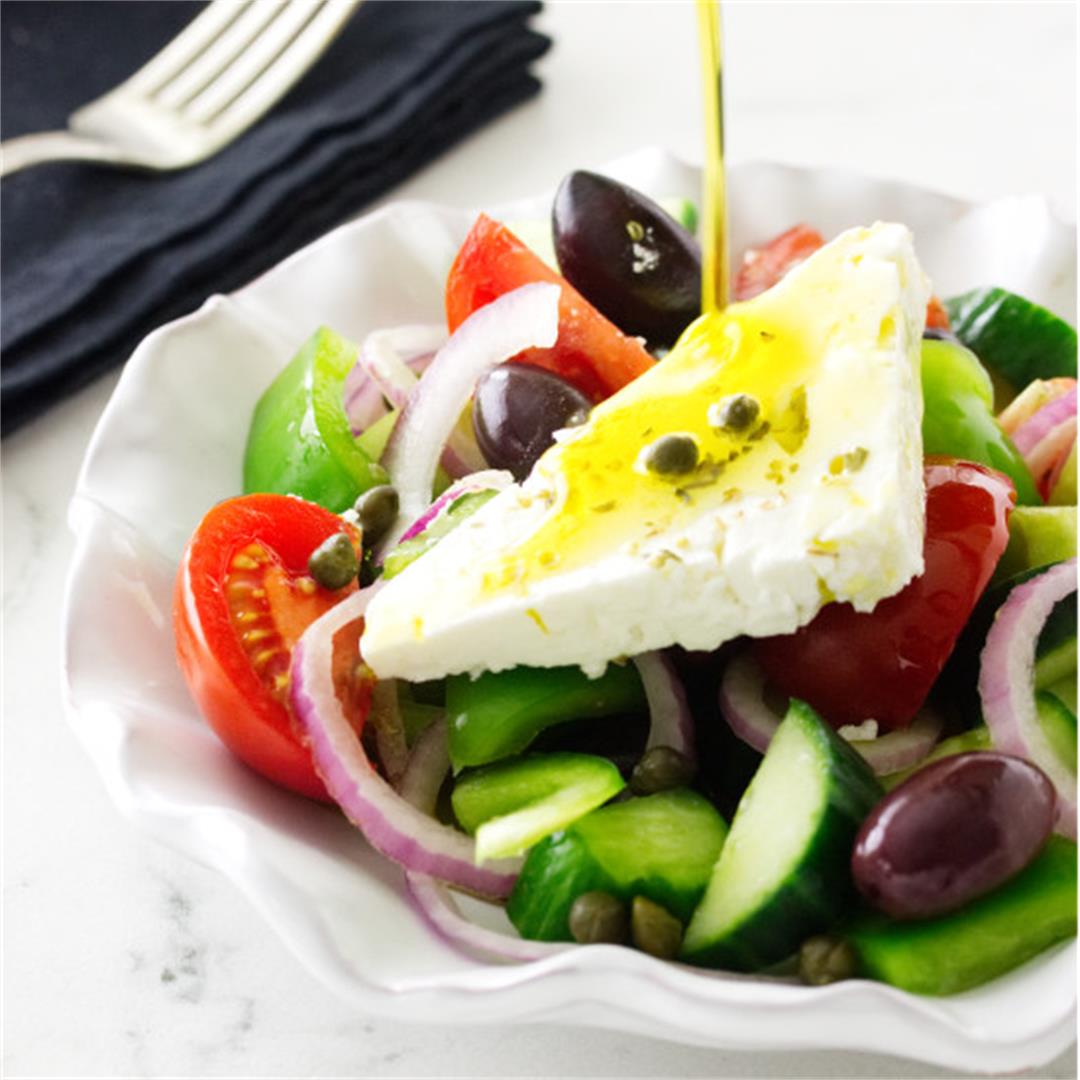Greek salad (Horiatiki)