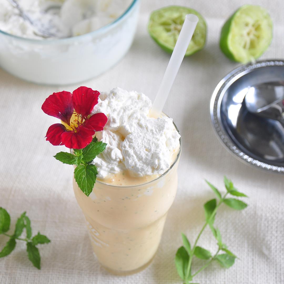 Mojitarita Milkshake – A Mint Margarita Dessert