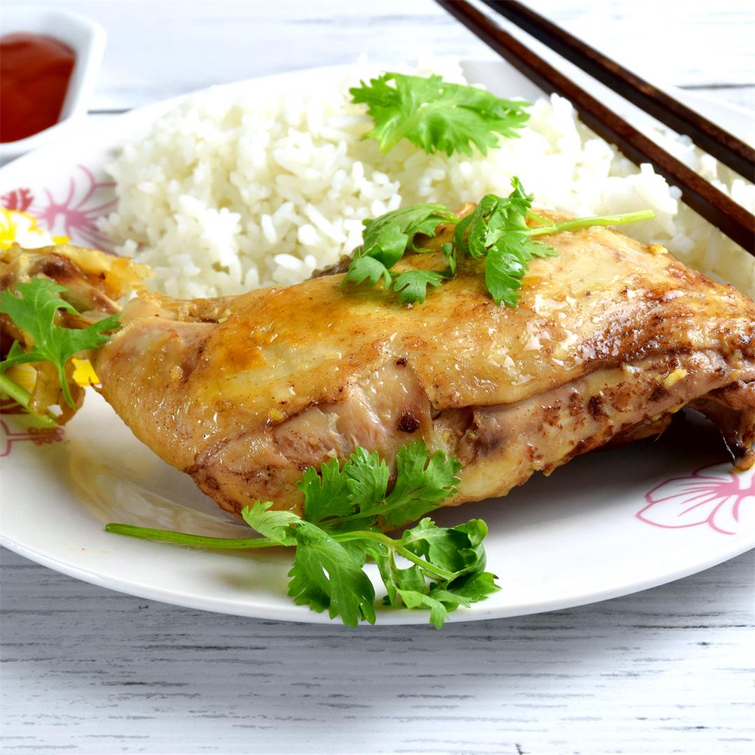Chinese salt baked chicken 盐焗鸡