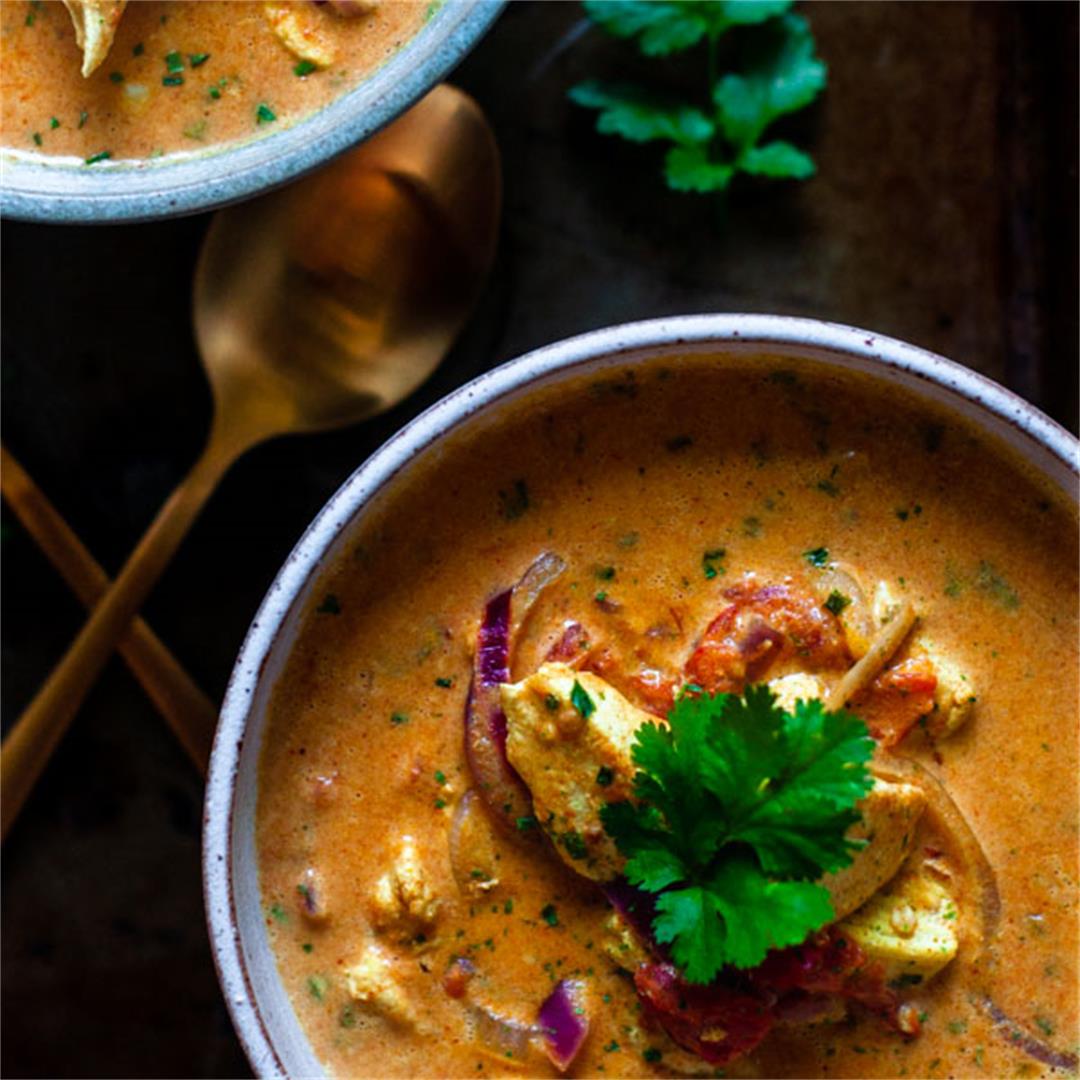 Indian Coconut Chicken Curry