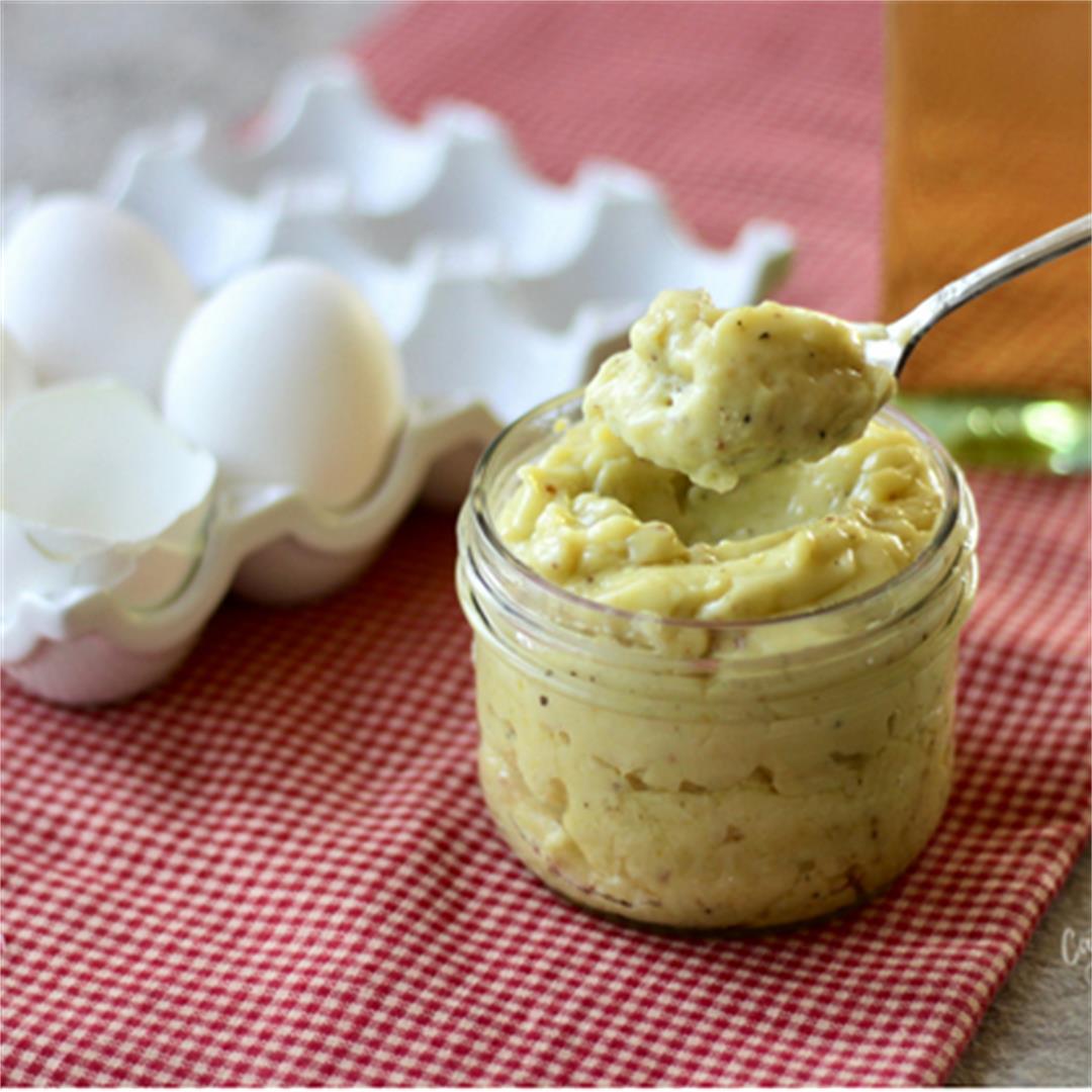 Homemade Mayonnaise in a Minute!