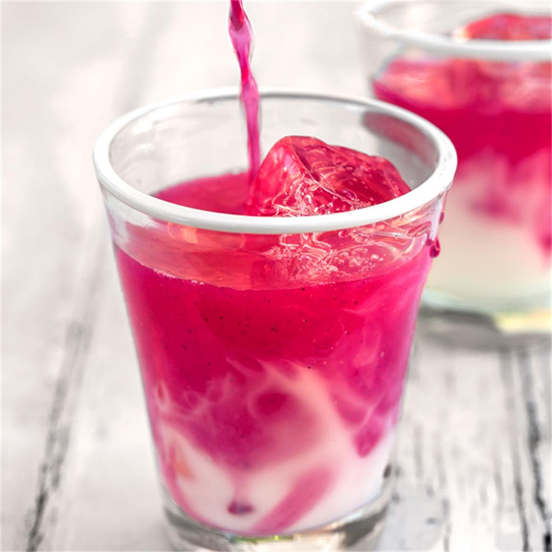 Better Than Starbucks! Beet-Infused Ombre Pink Drink