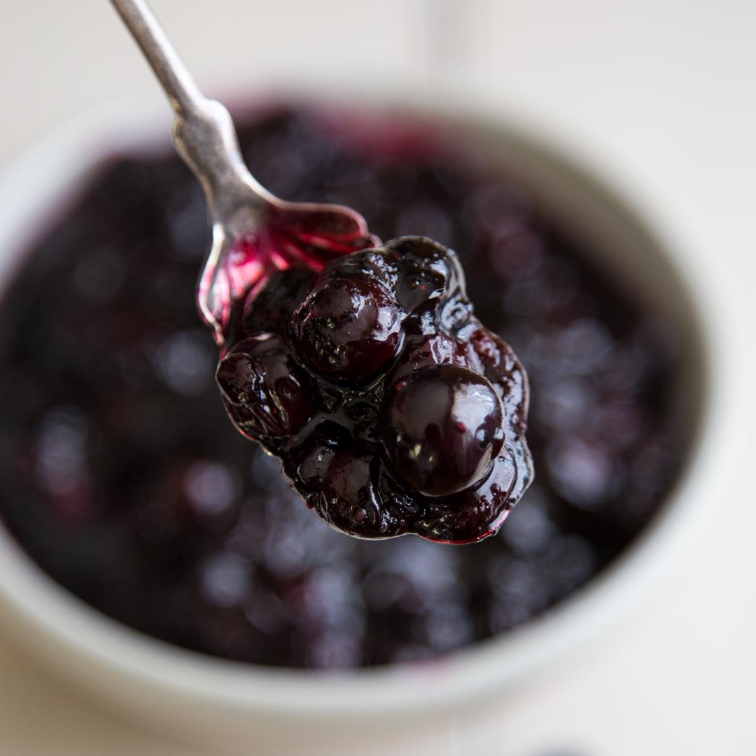 How to make Blueberry Compote