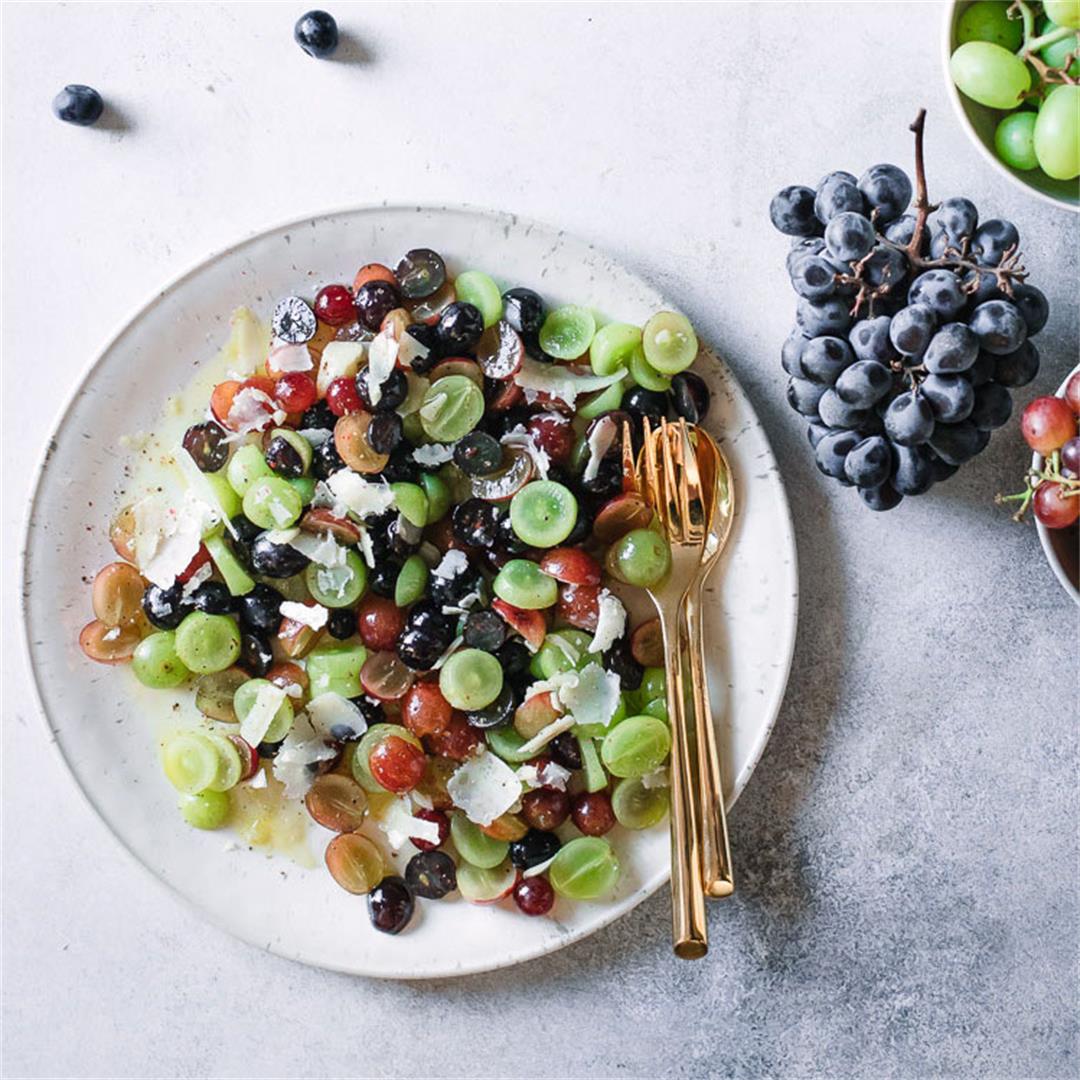 Savory Grape Parmesan Salad