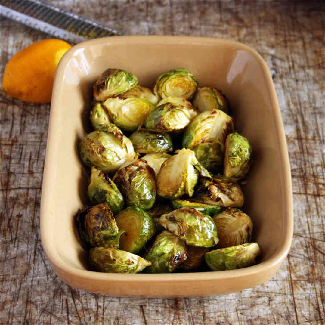 AIP Garlic-Roasted Brussels Sprouts Recipe