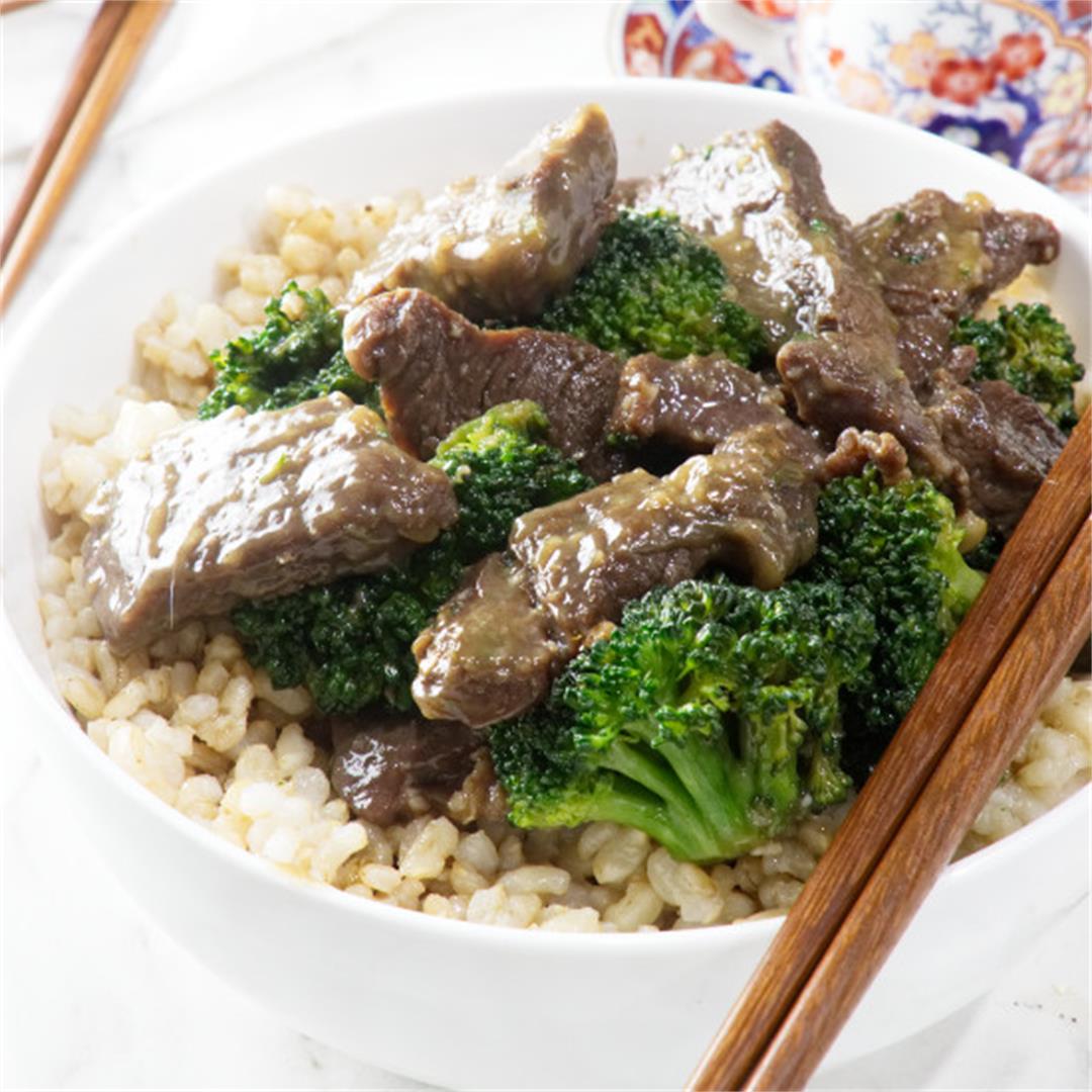 venison and broccoli with oyster sauce