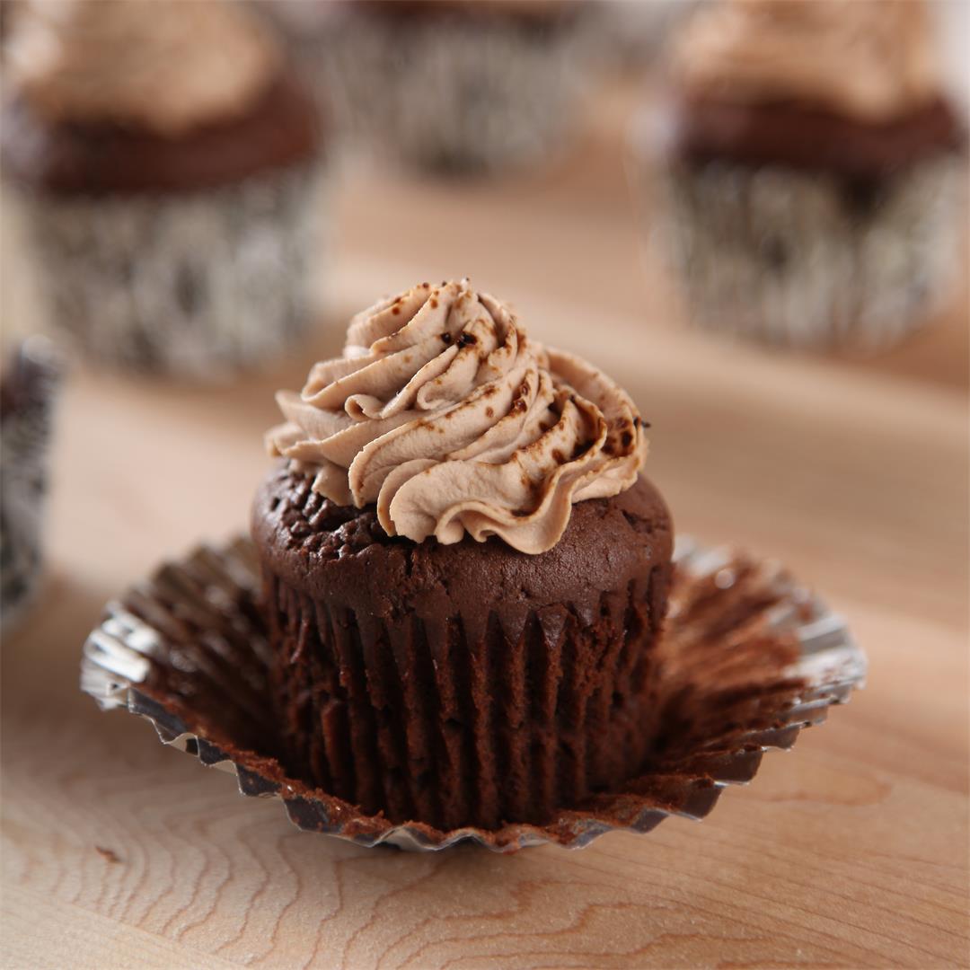 Chocolate Coffee Cupcakes