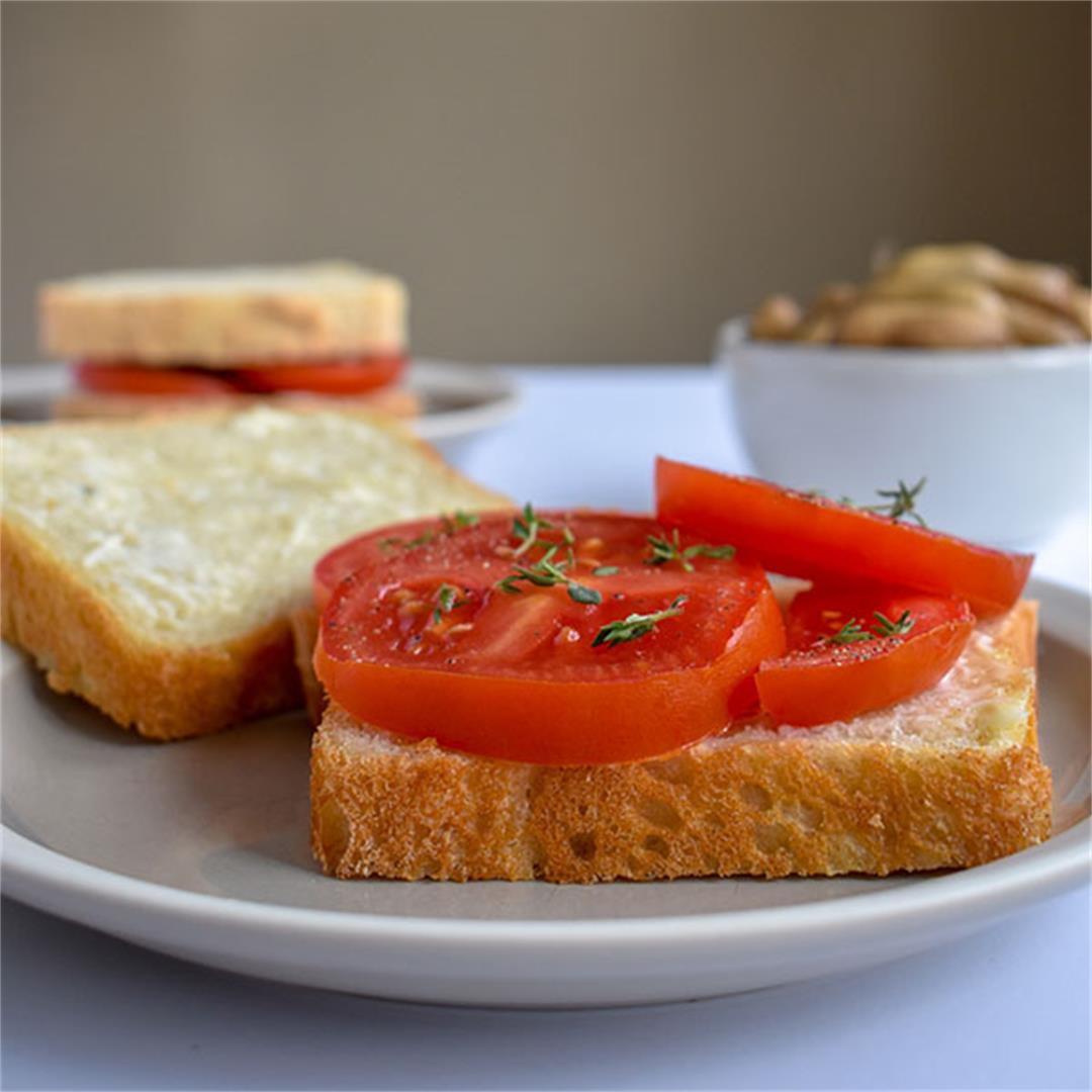 Classic Southern Tomato and Mayo Sandwiches