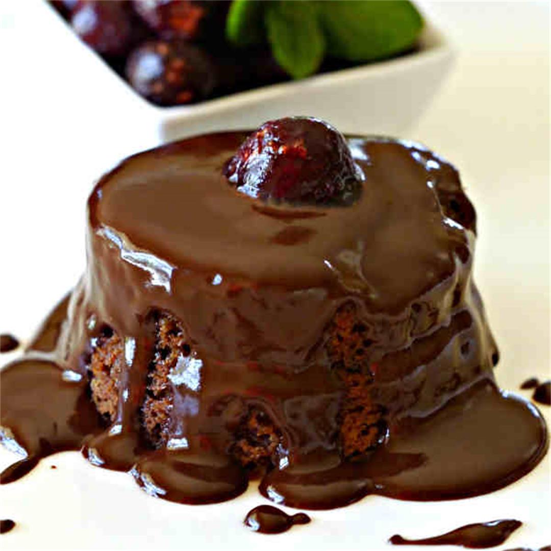 Flourless Chocolate Ganache Mini Cake
