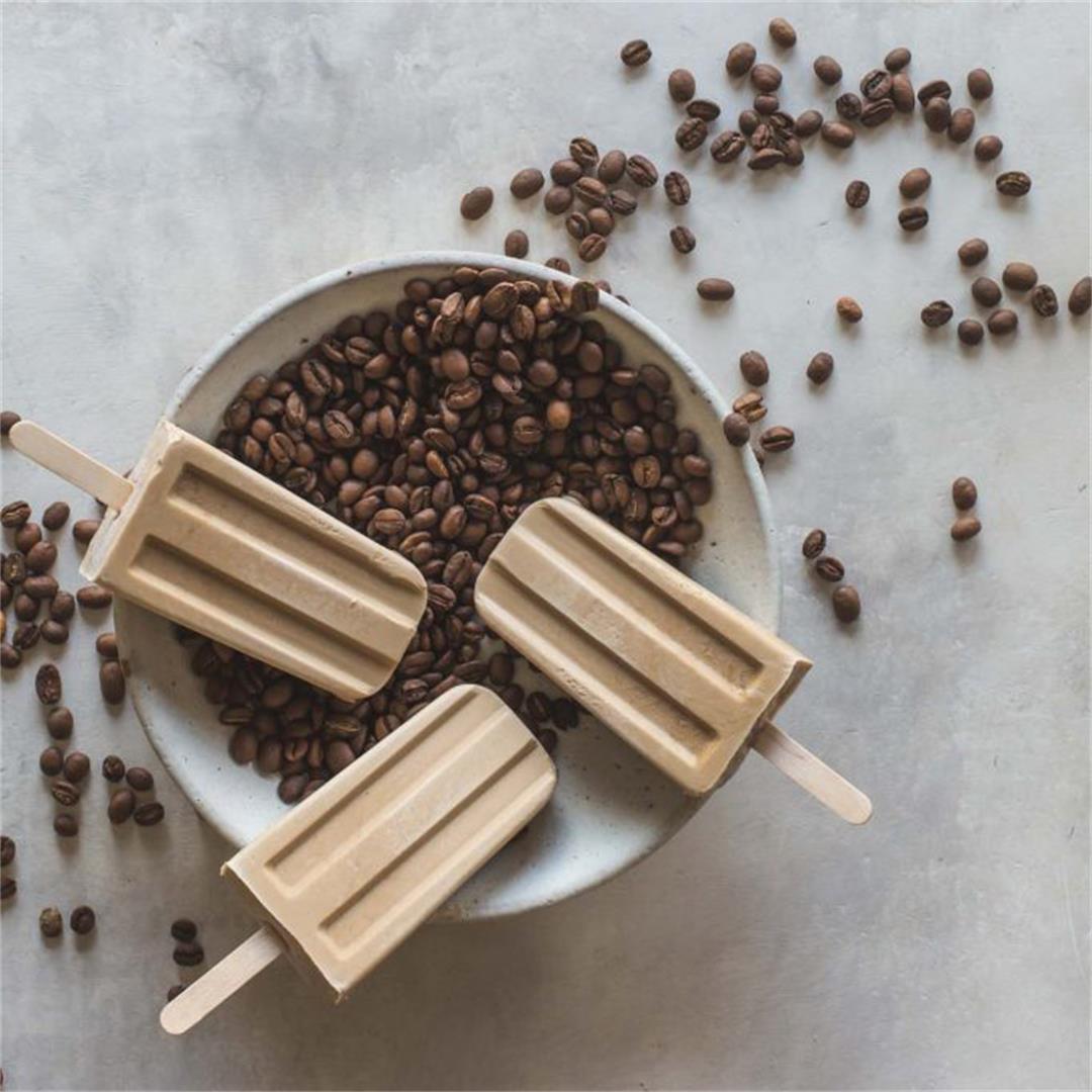 Spiced Thai Iced Coffee Popsicles