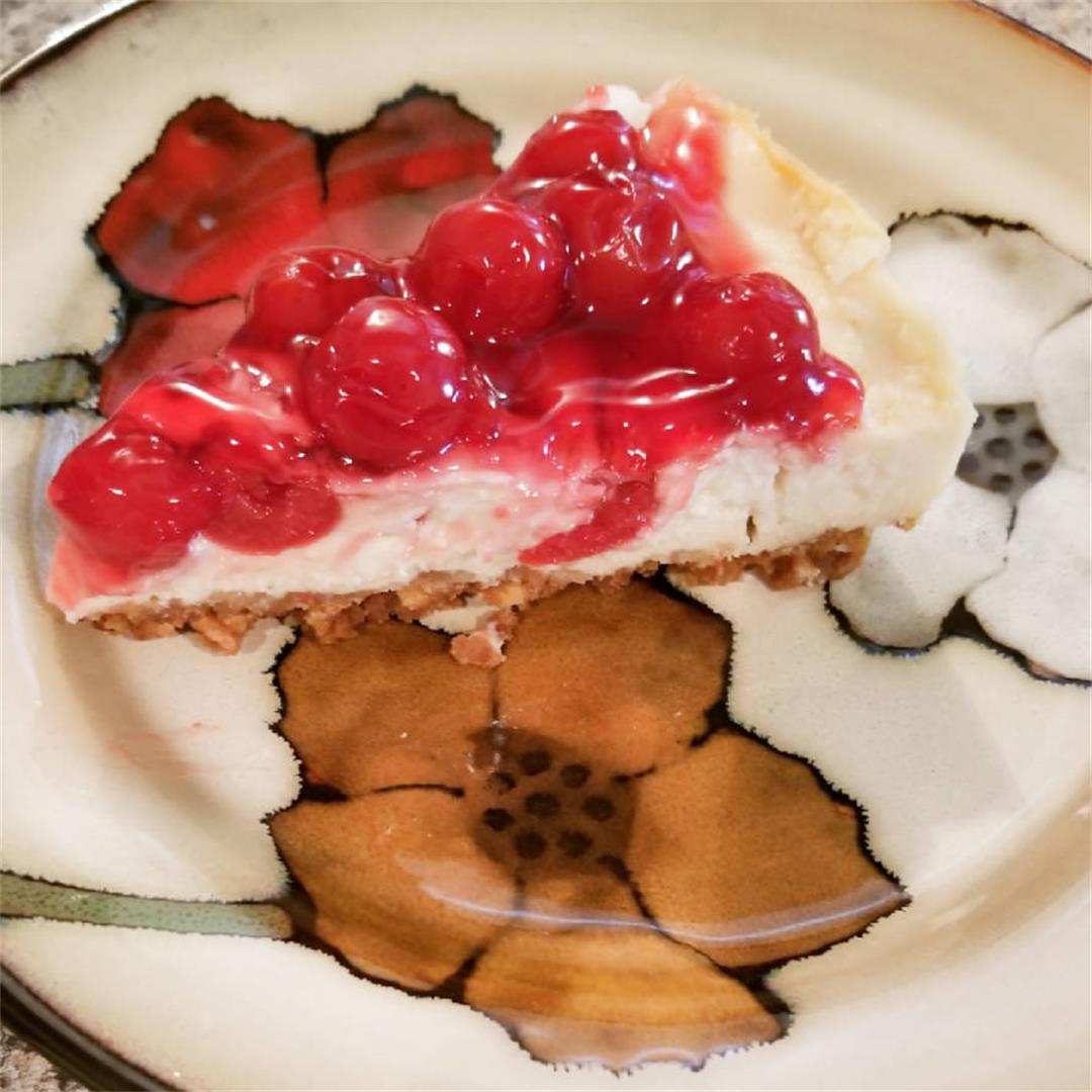 Vegan Cherry Cheesecake