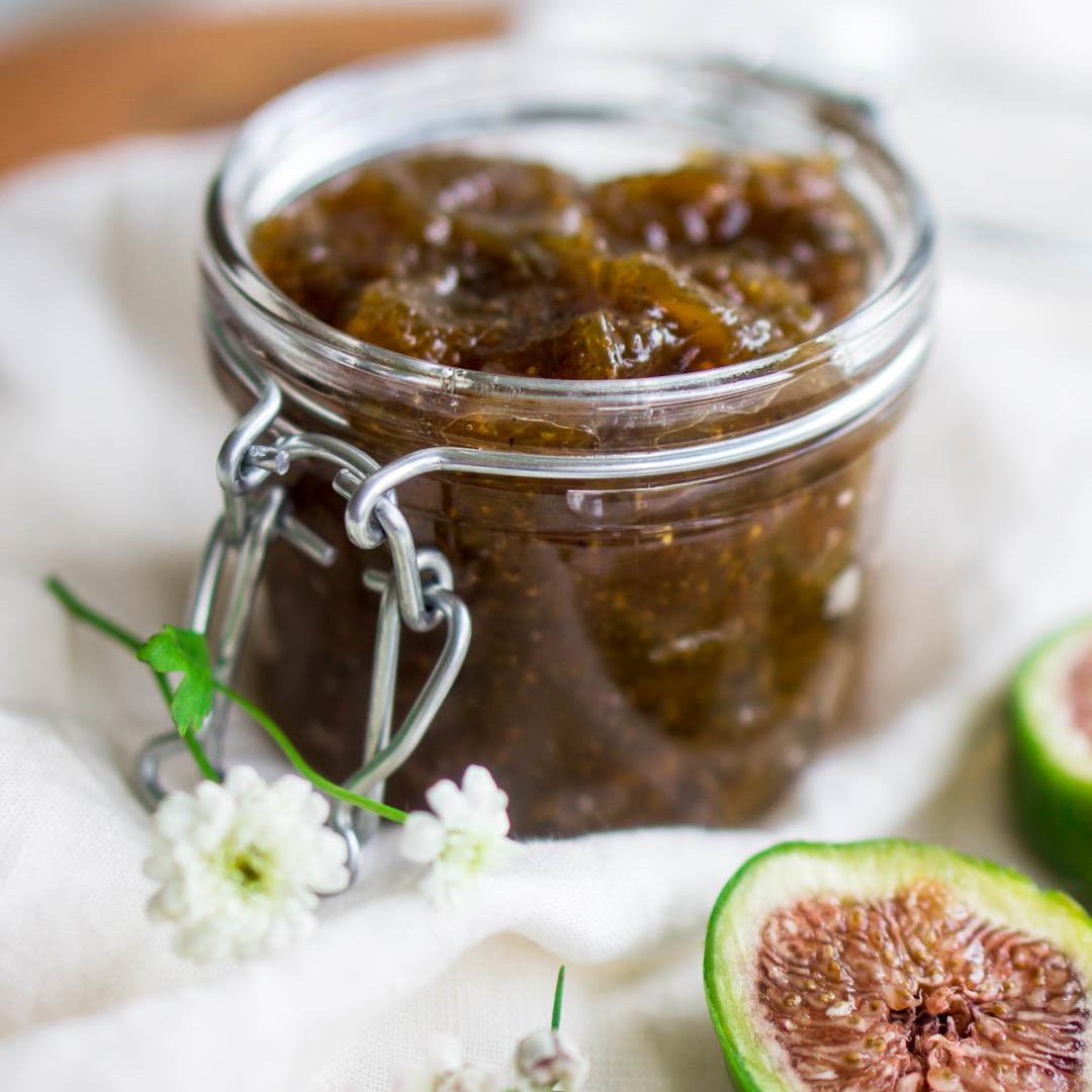 How to make fig jam - with process shots!