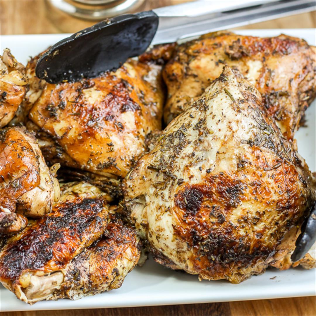 Instant Pot Roasted Balsamic Chicken