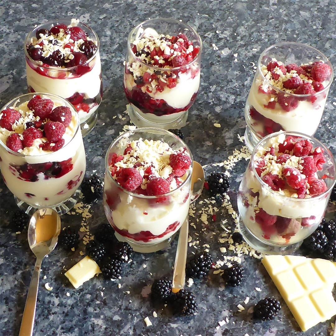 Mixed Berries and Mascarpone Cream Recipe