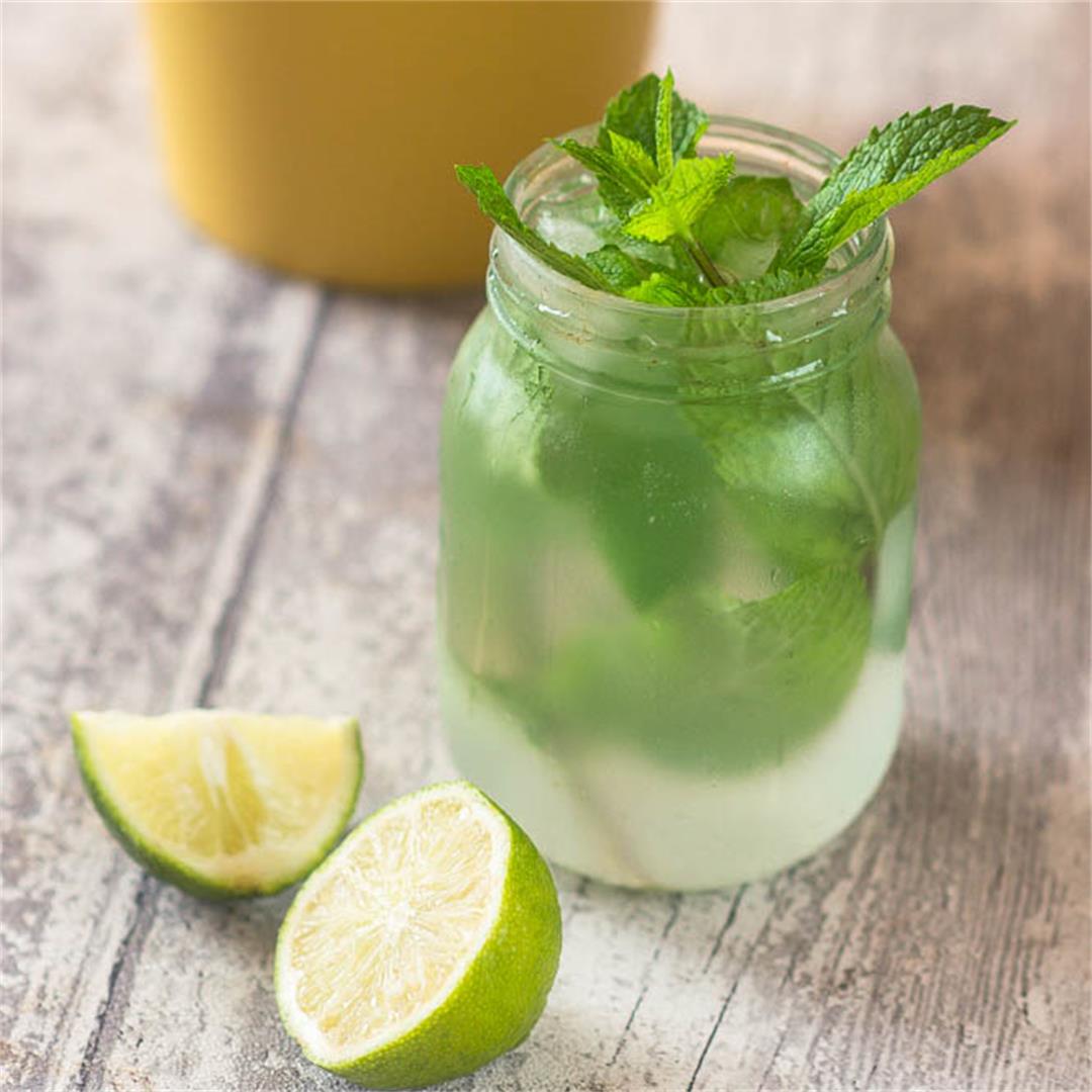Mint lime drink