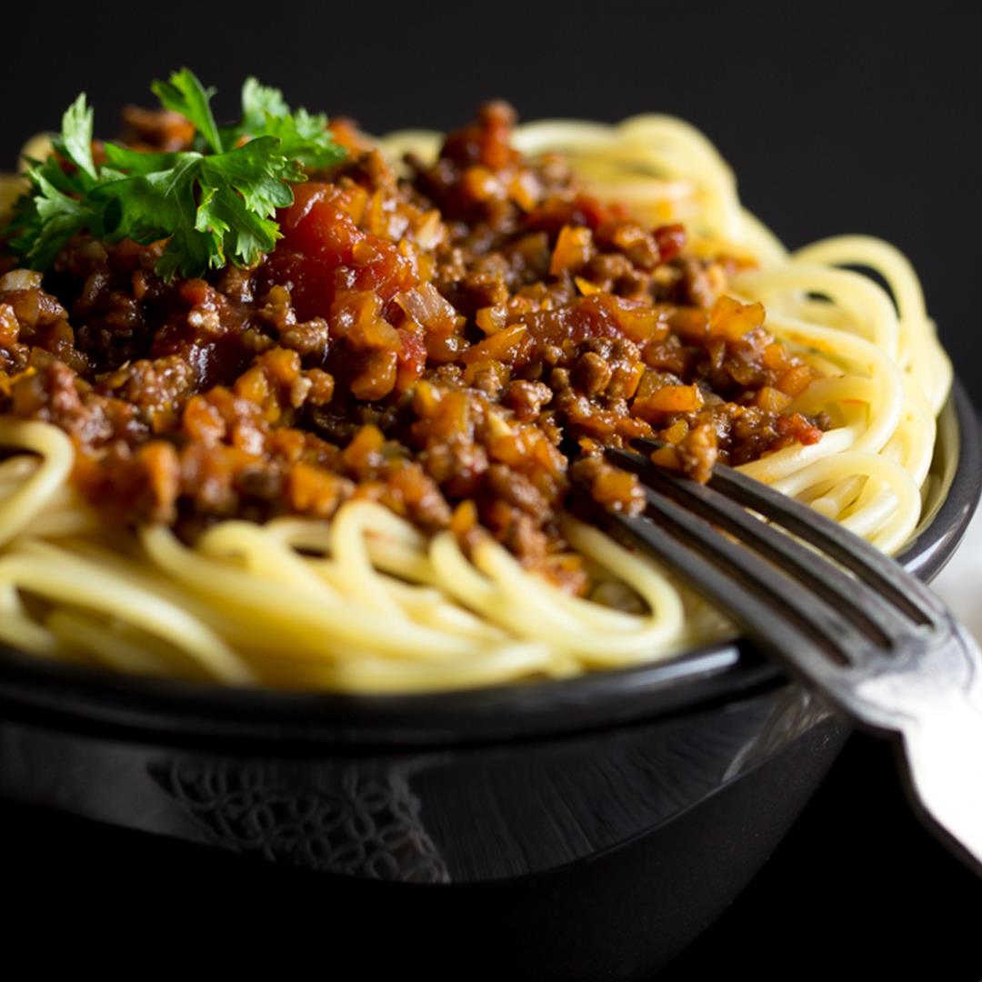 Everso Easy Spaghetti Bolognese