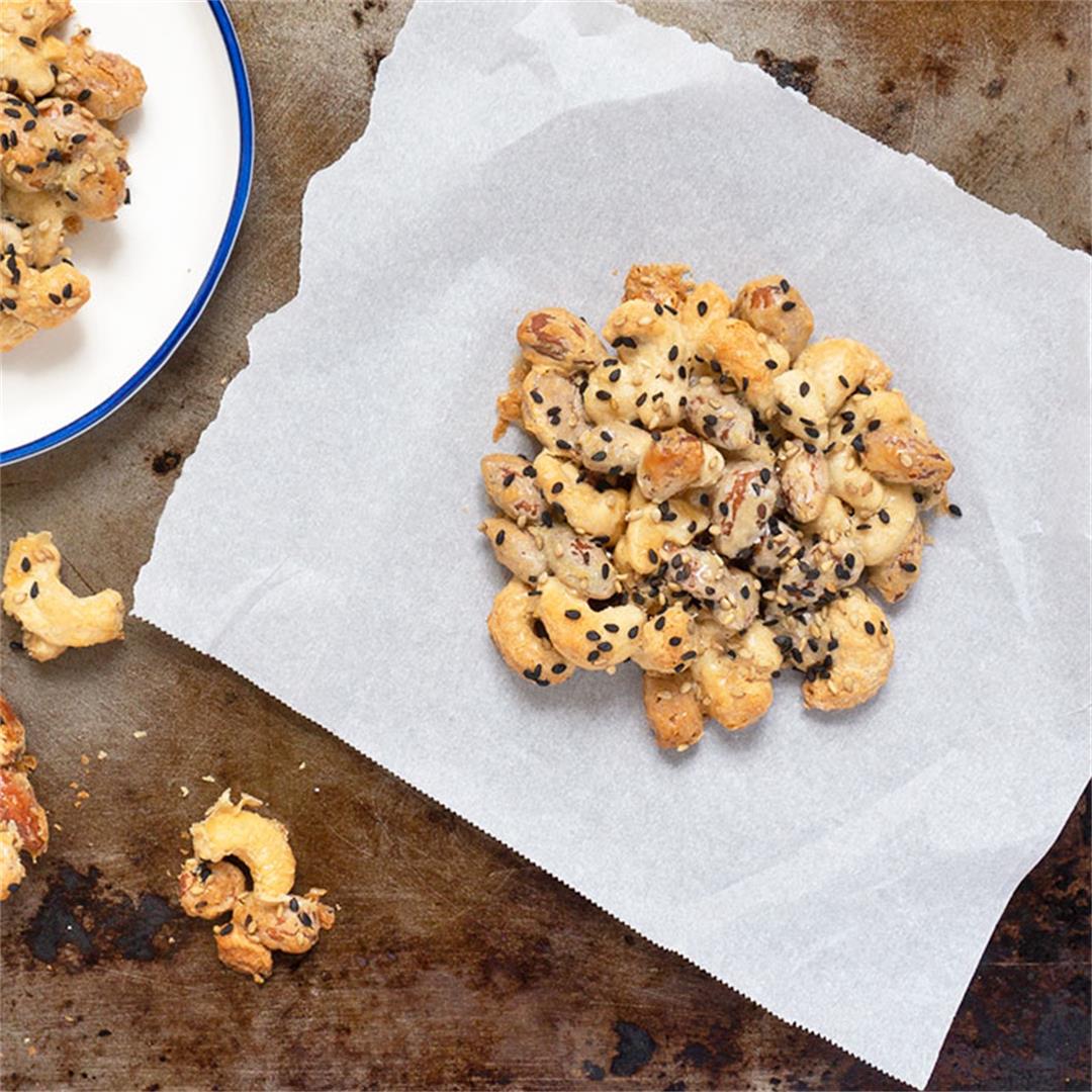 Maple Almond Cashew Clusters