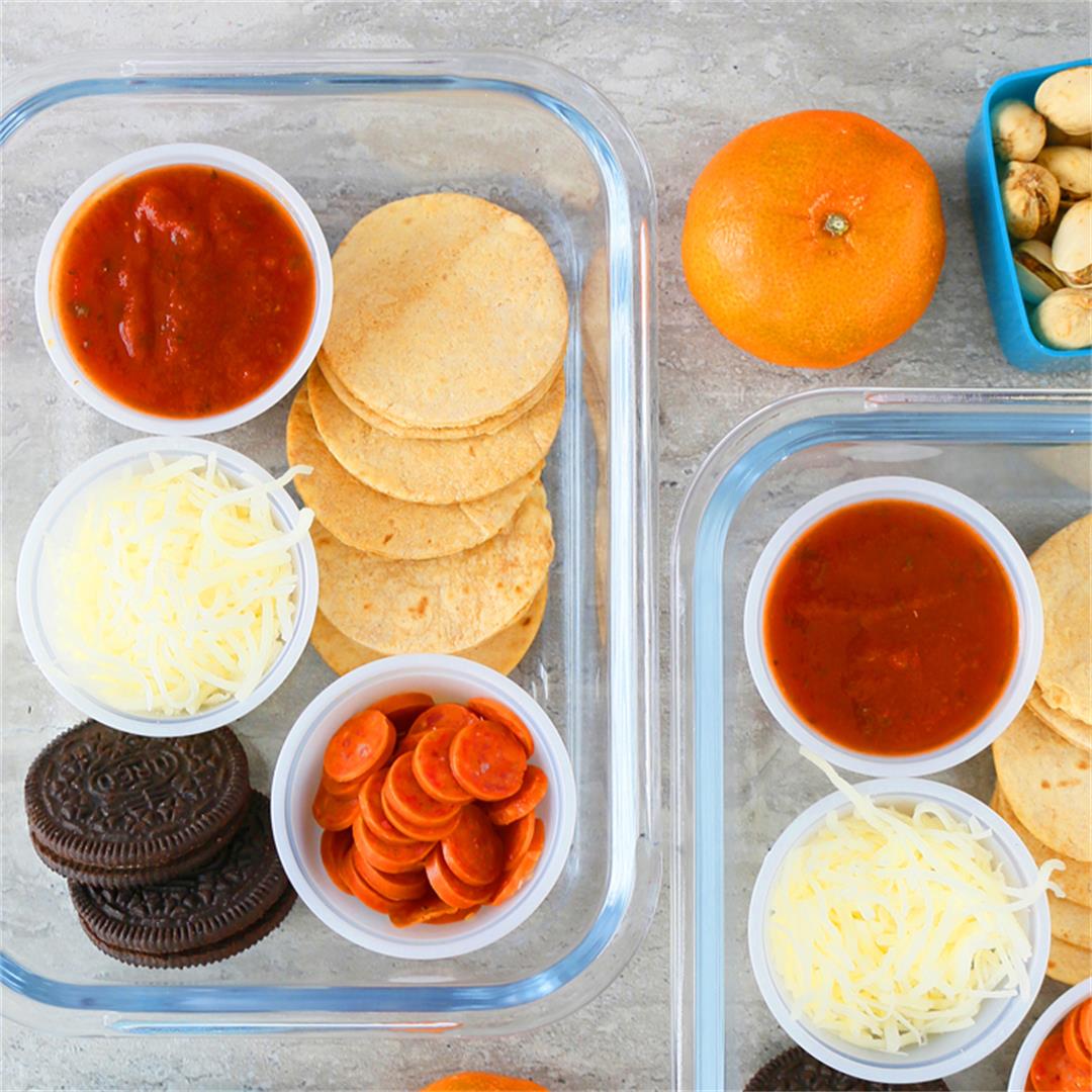 DIY Pizza Lunchables