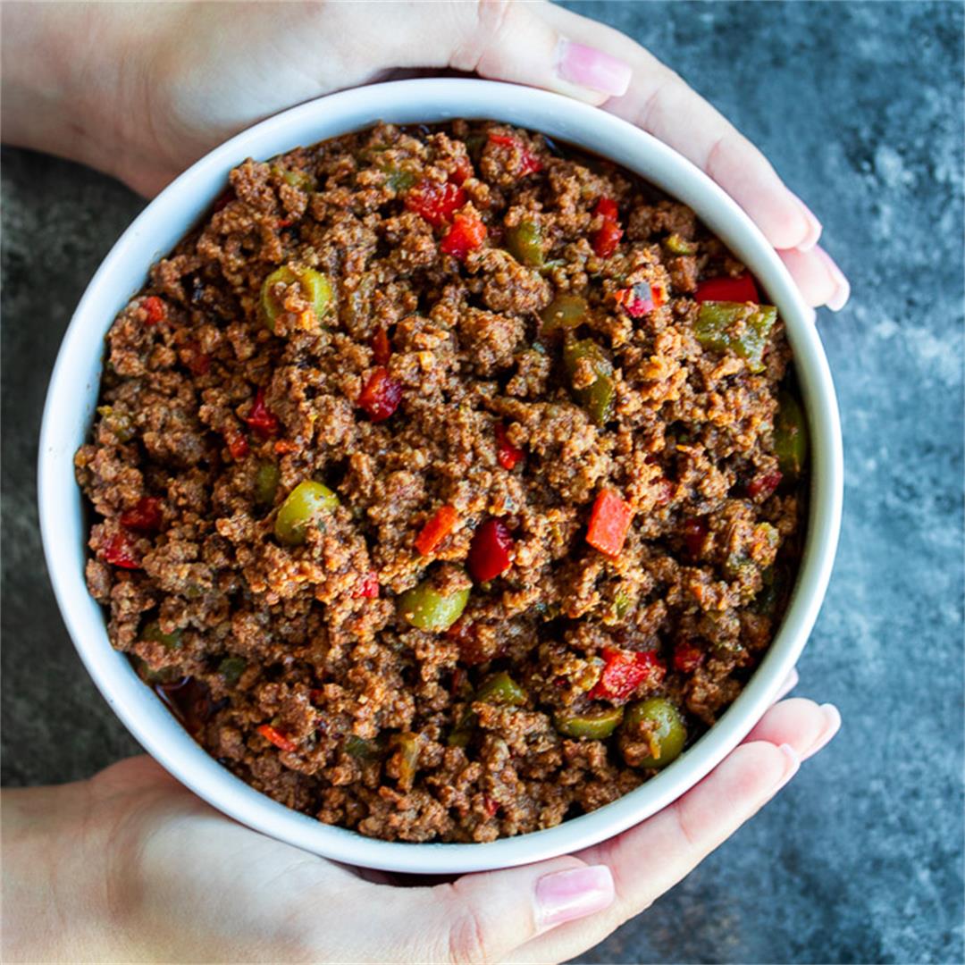 Puerto Rican Picadillo (Spiced Ground Beef)