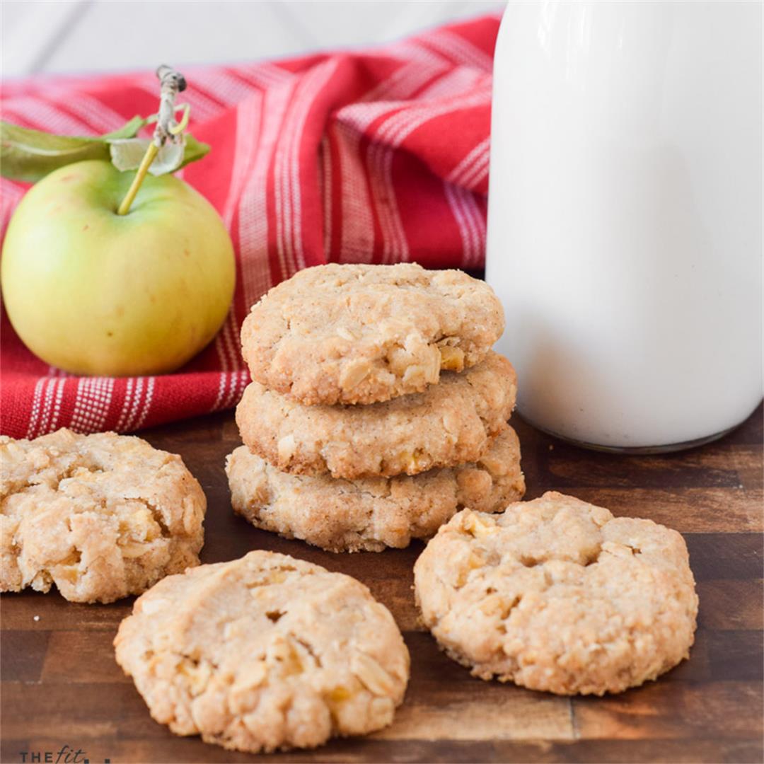 Gluten Free Apple Oatmeal Cookies