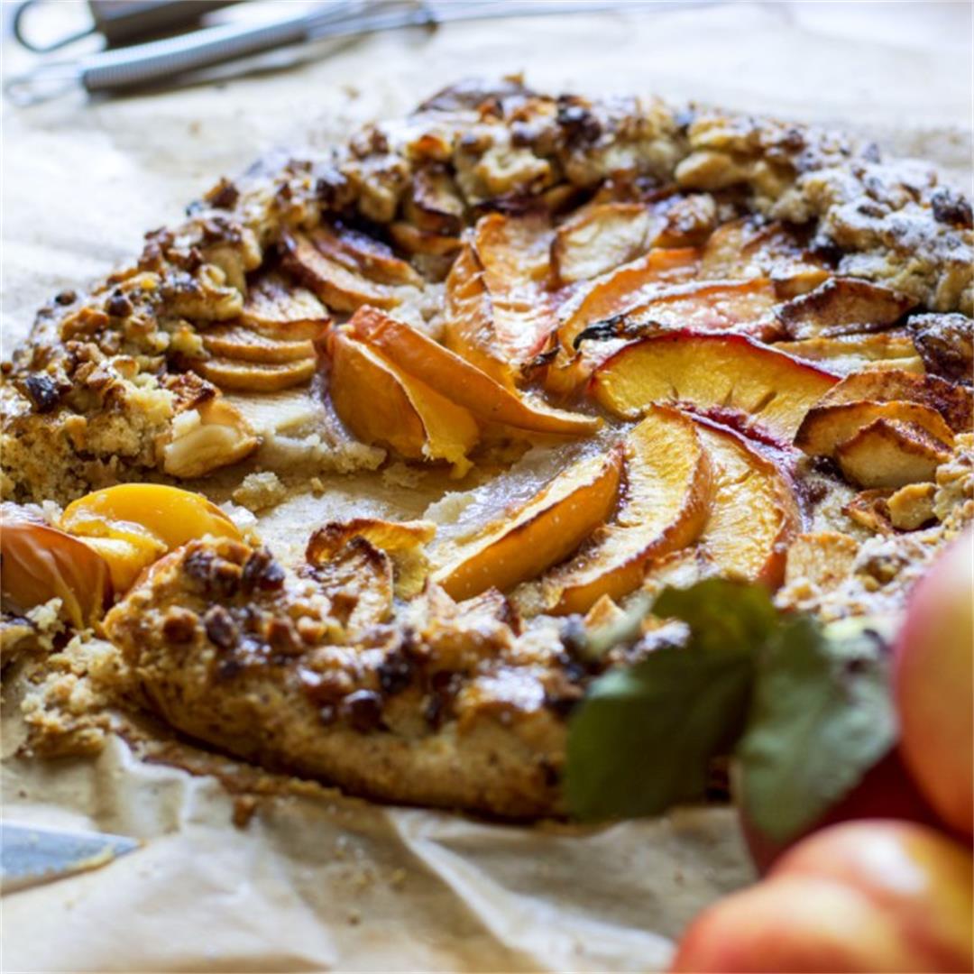 Gallette with apples