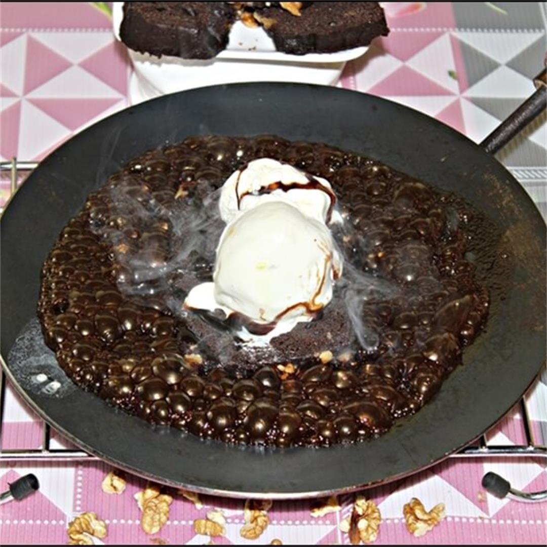 Delicious Sizzling Brownie