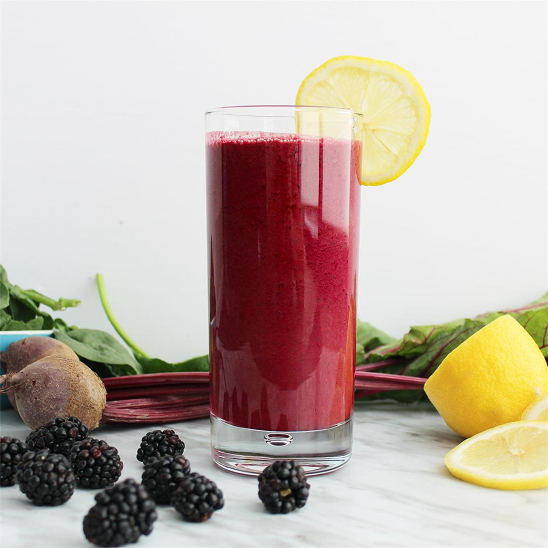 Easy Beet Smoothie - A Cold Busting Drink