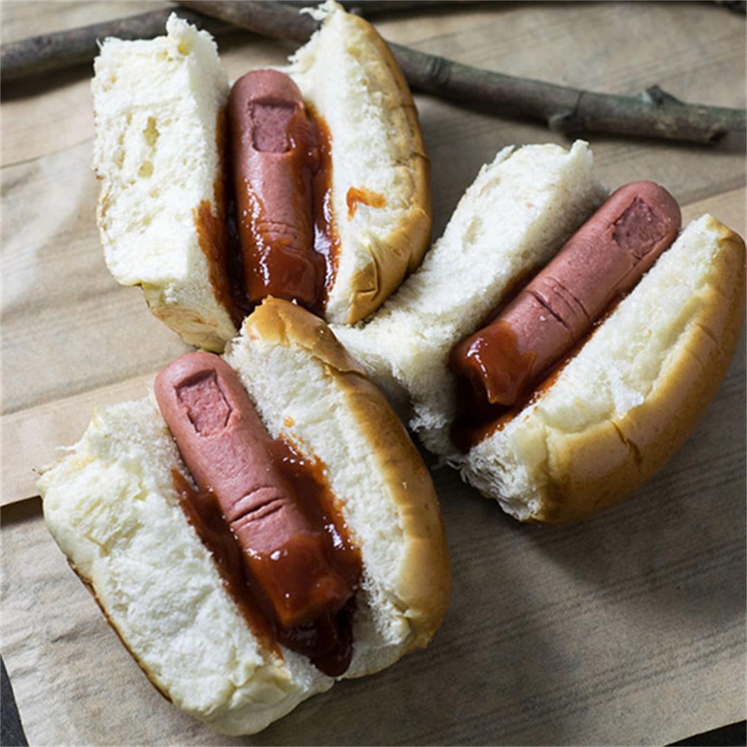 Halloween Recipe: Bloody Finger Hot Dogs