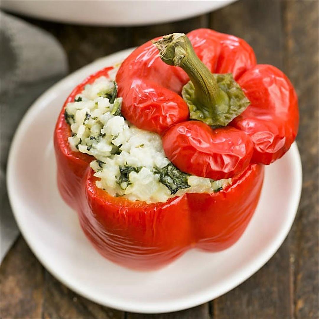 Rice Packed Peppers with