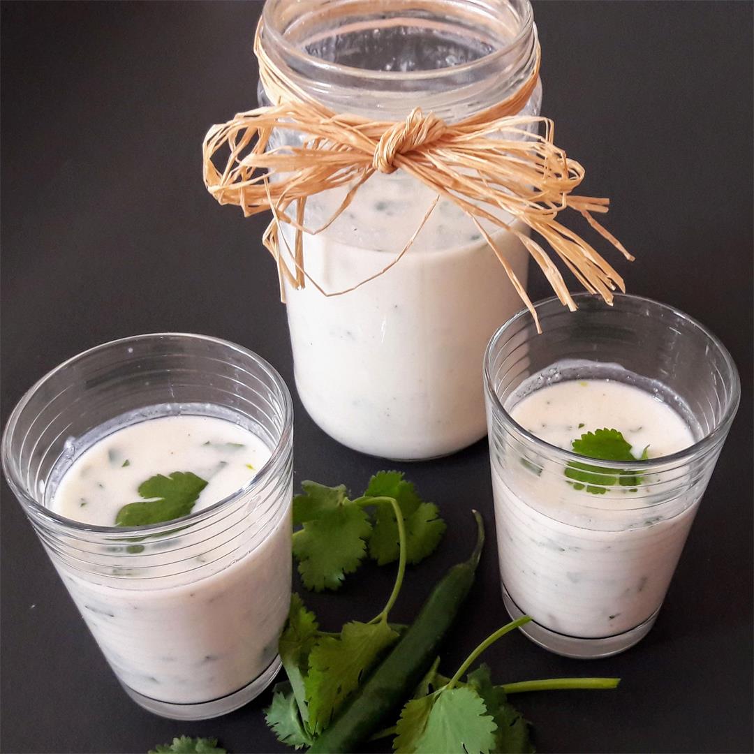 Spiced Buttermilk or Mattha- Probiotic Rich Cooling Drink