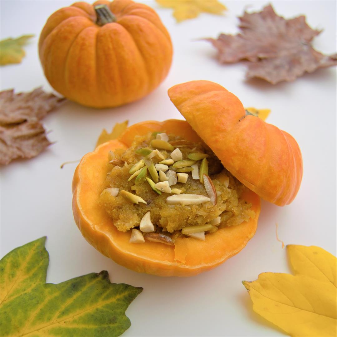 Pumpkin Halwa - An exotic dessert to enjoy this autumn season