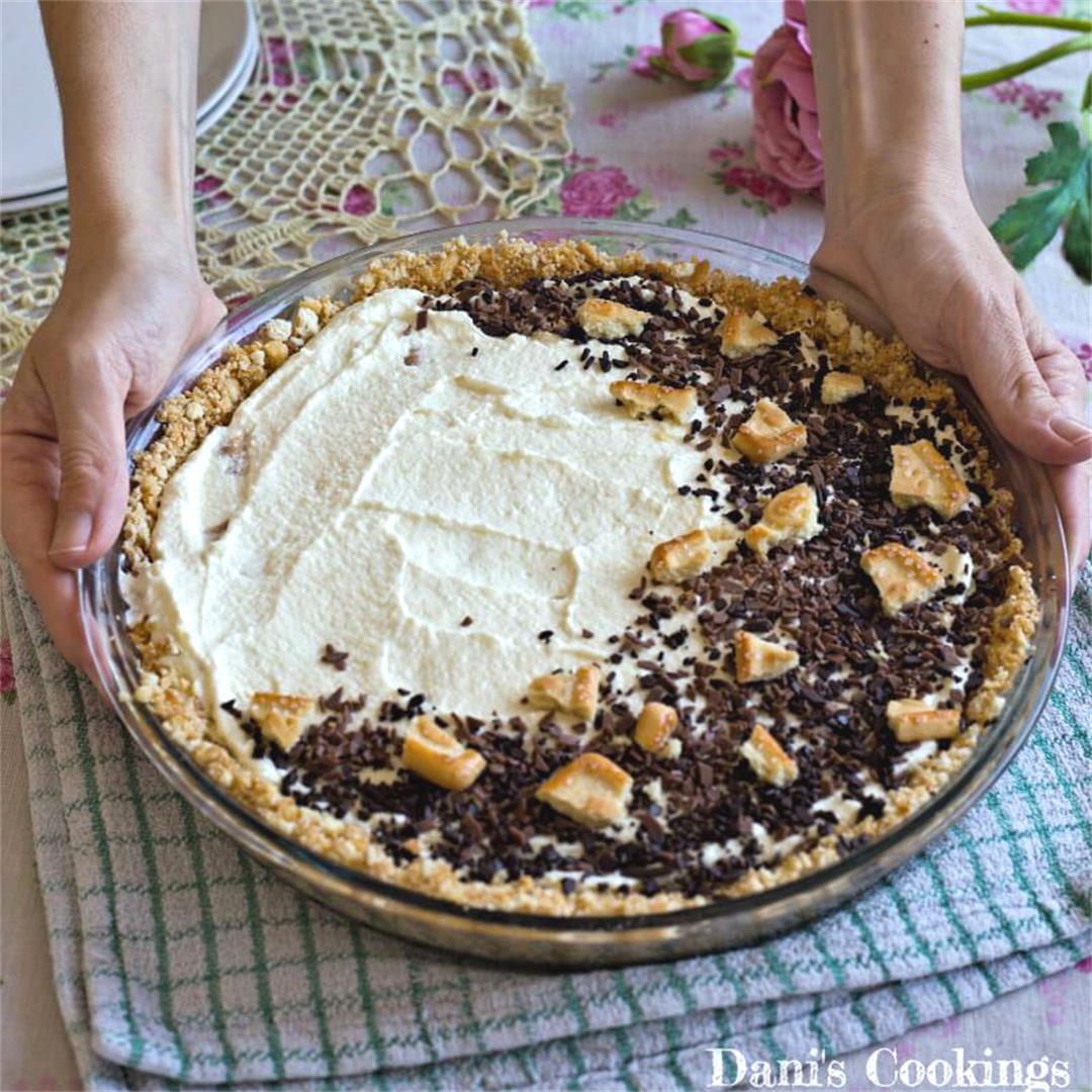 Easy No Bake Cookie Pie