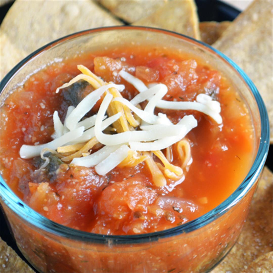 Homemade salsa, chunky and tasty.You should make this recipe