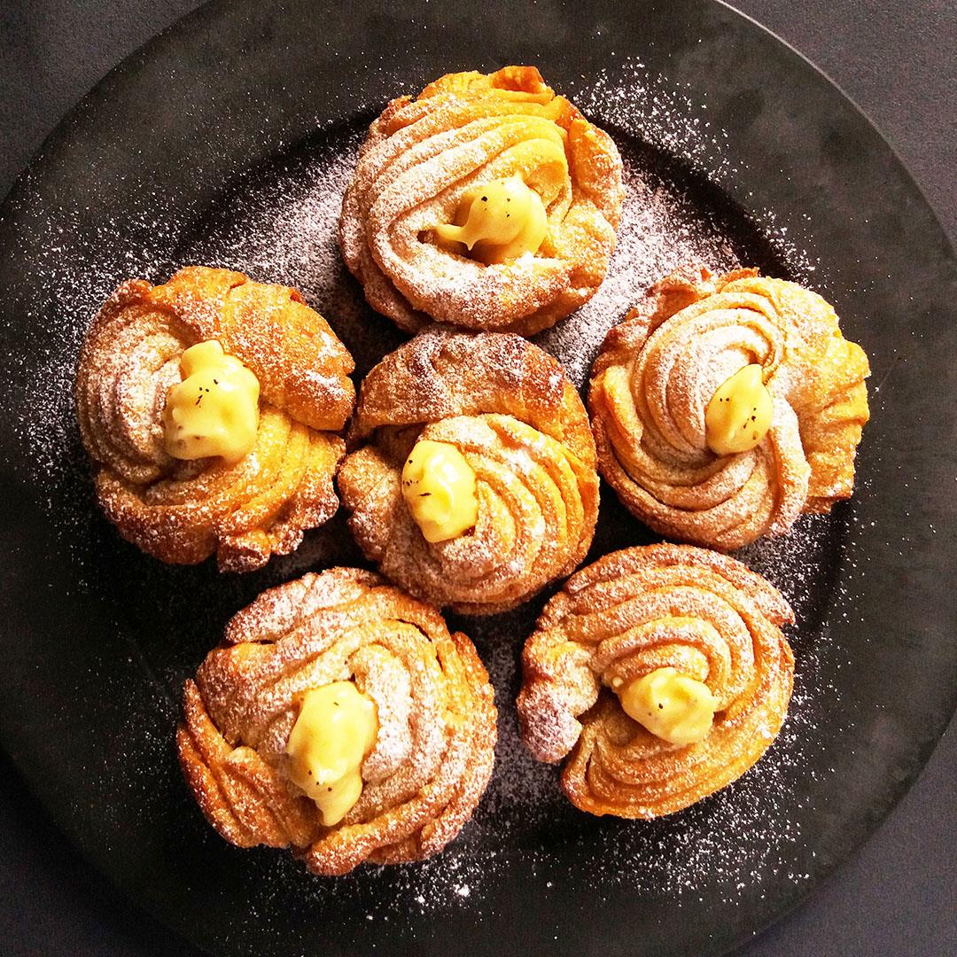 Croissant Muffins (Cruffins) with Earl Grey Cream
