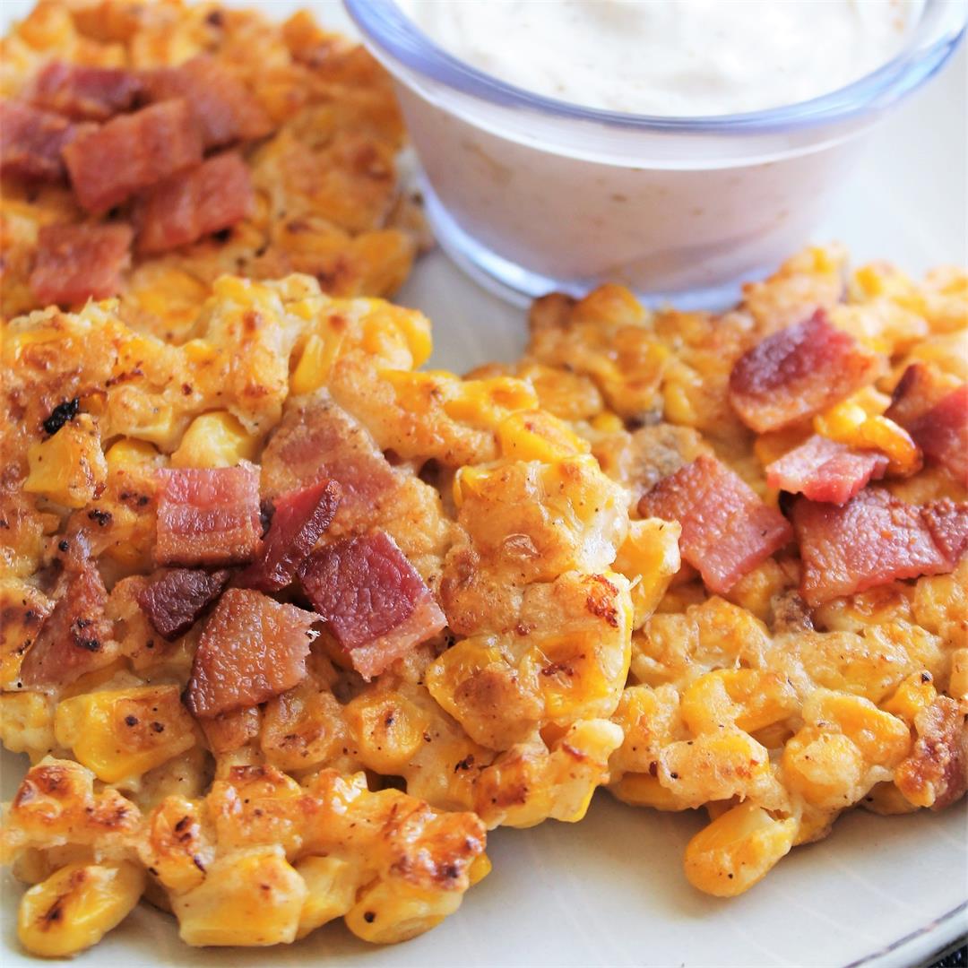 Easy Corn and Bacon Fritters