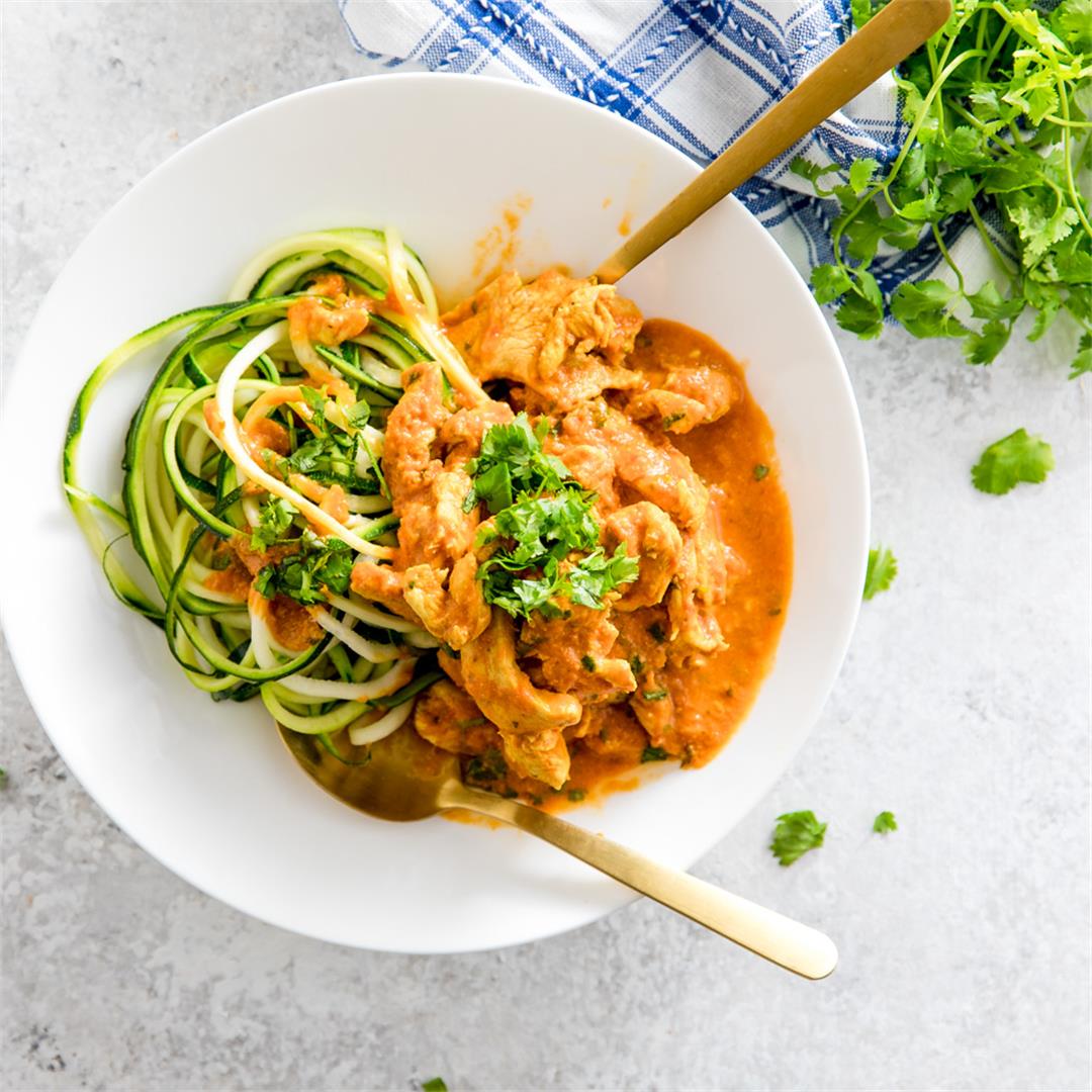 Simple Skinny Chicken Tikka Masala is better than takeout!