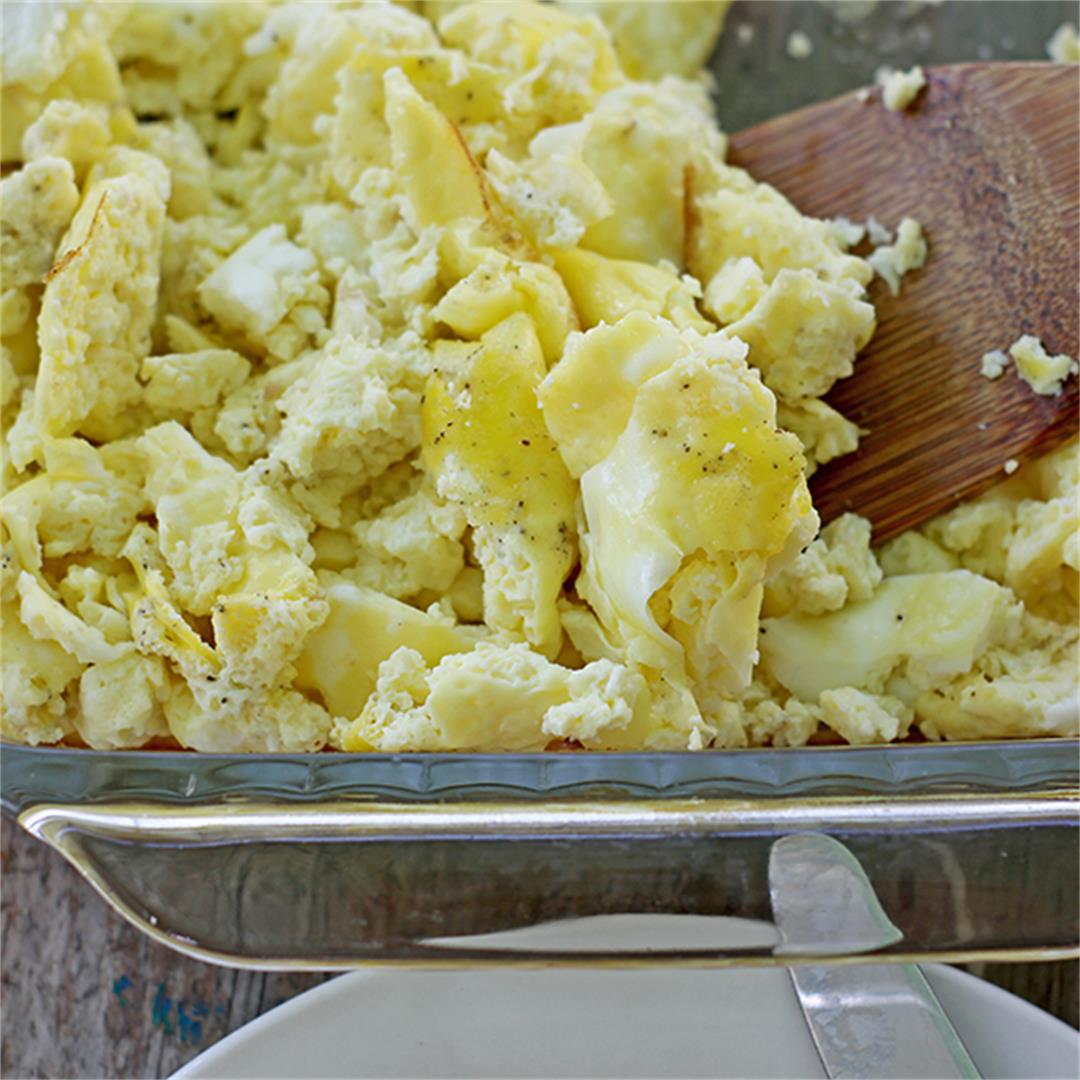 Oven Scrambled Eggs