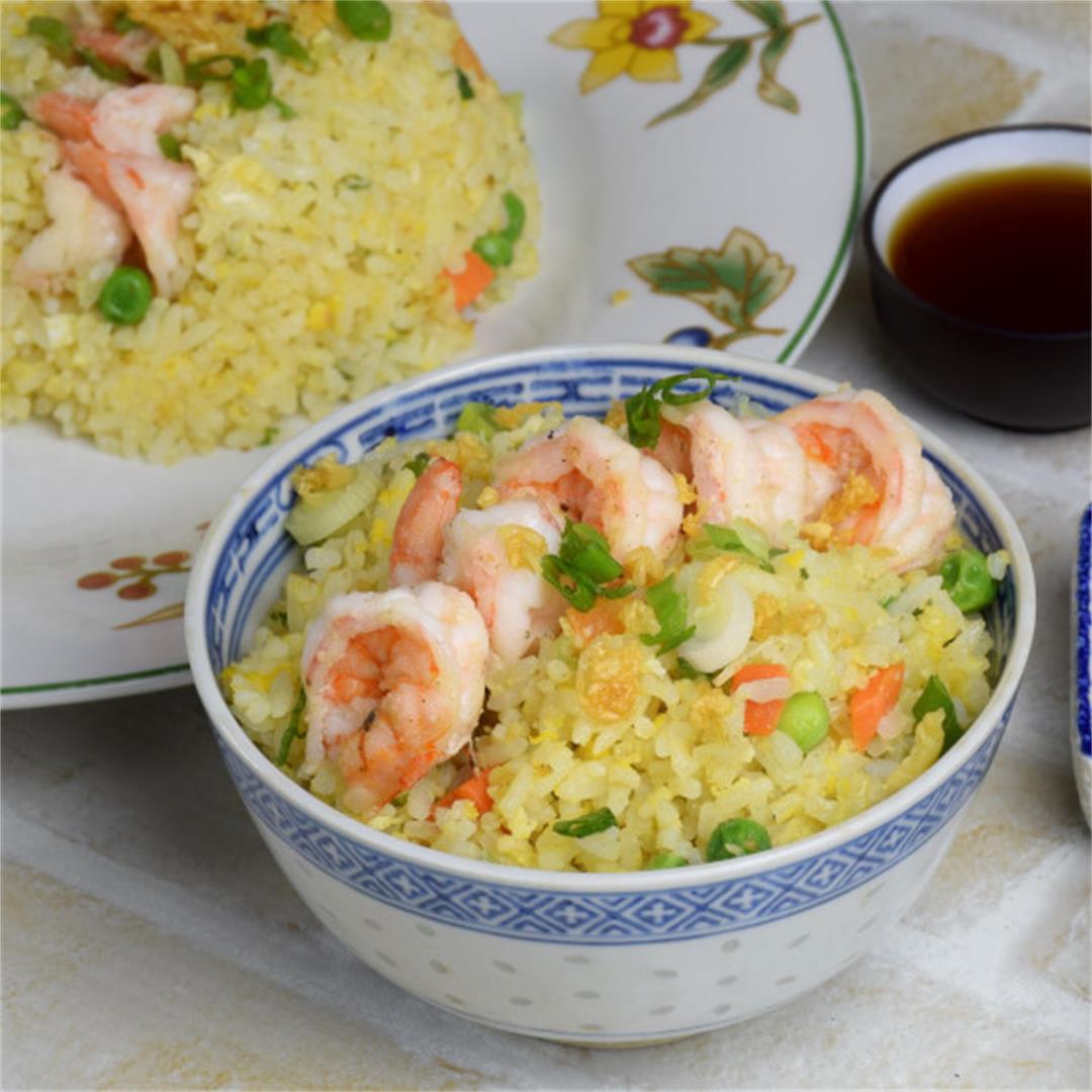 Chinese shrimp fried rice