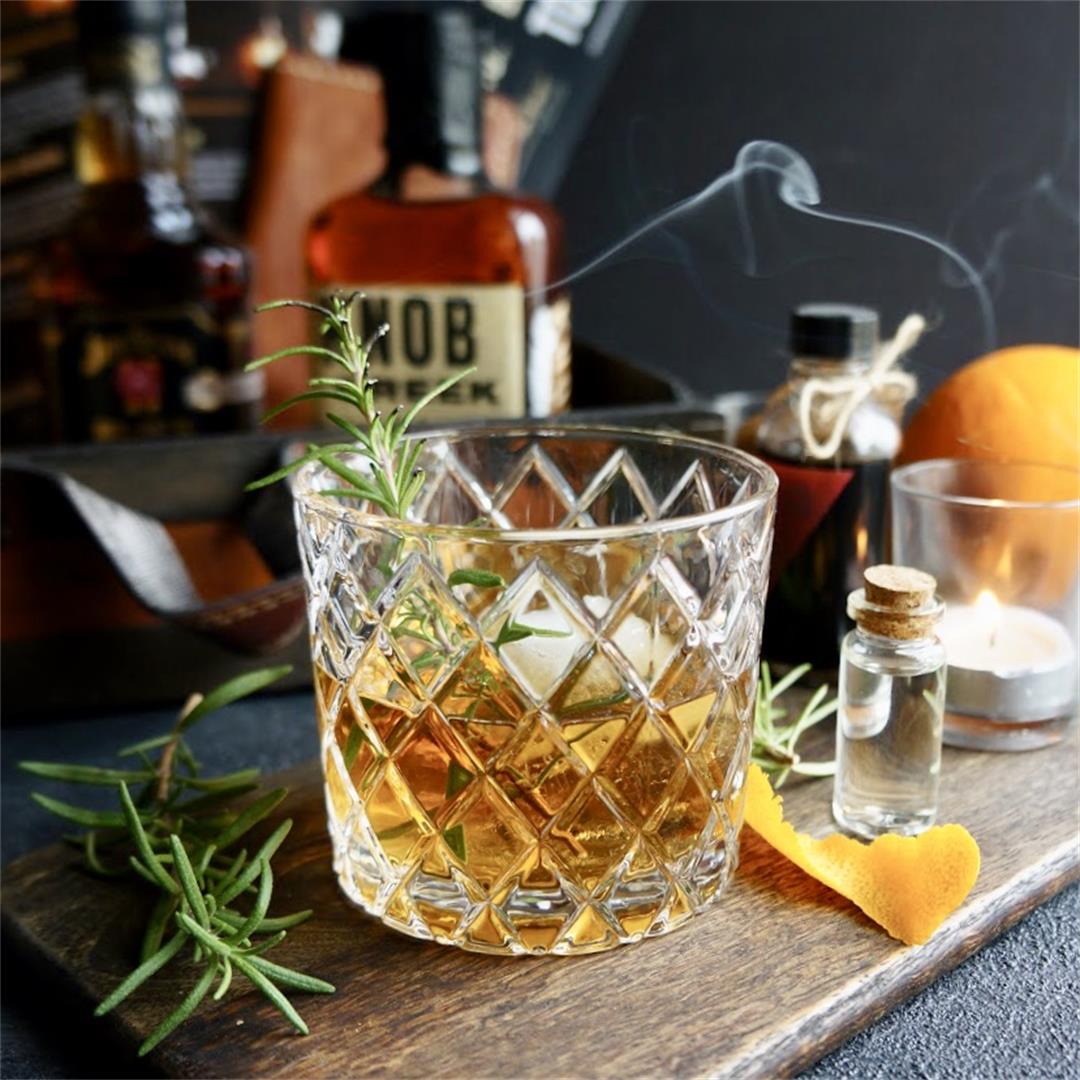 Rosemary Old Fashioned Cocktail